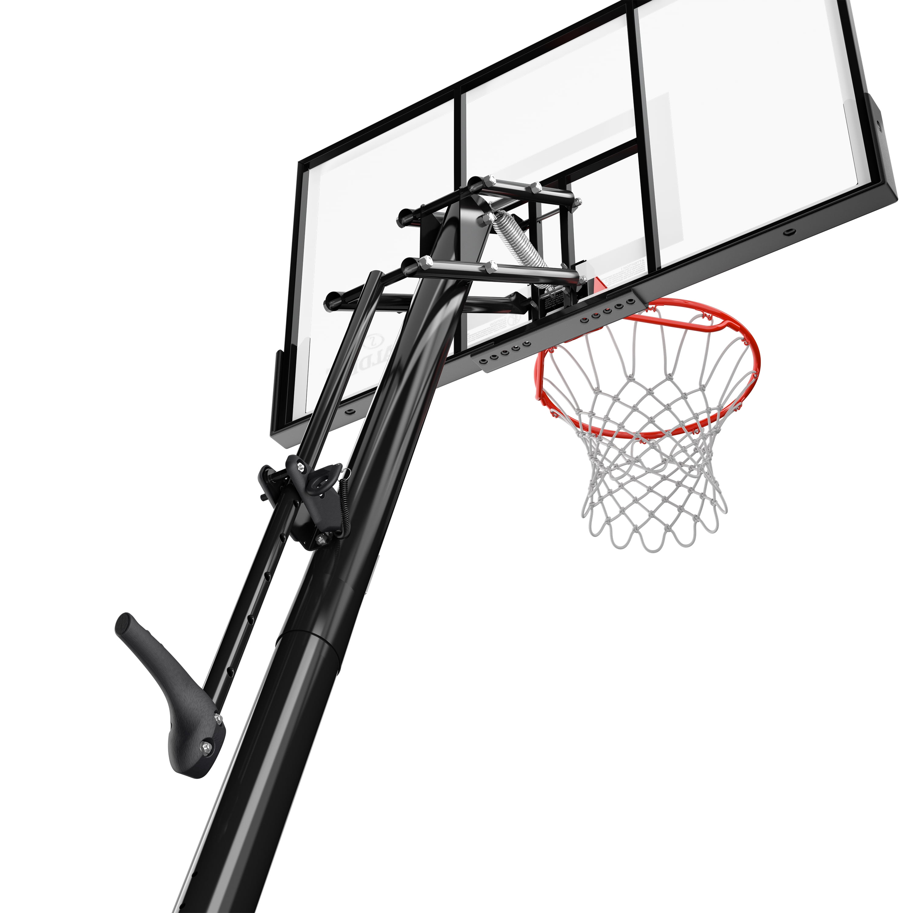 Spalding 54 inch Hoop and Basketball Bundle - Image 3