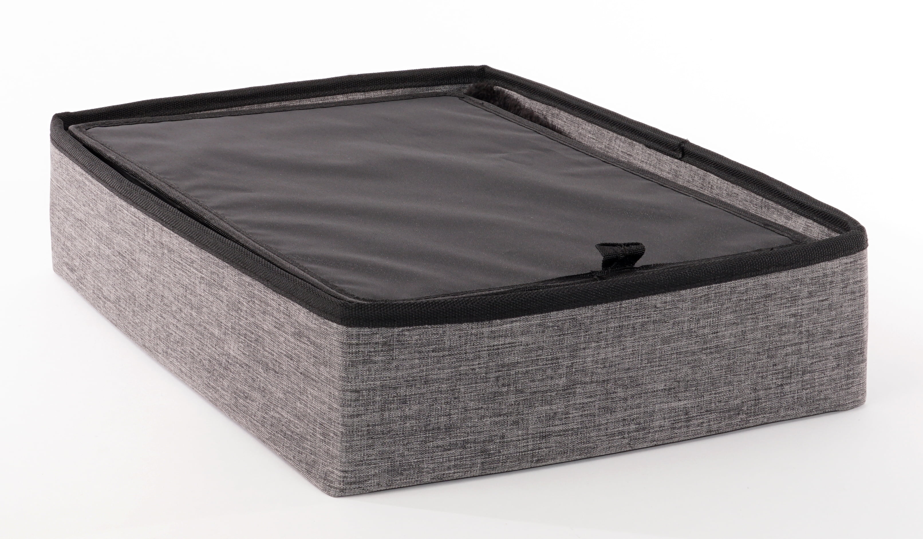 Precious Tails HomeBase Rectangular 2-Tier Collapsible Pet Cat Cave Bed, Item Weight 4 lb - Image 4