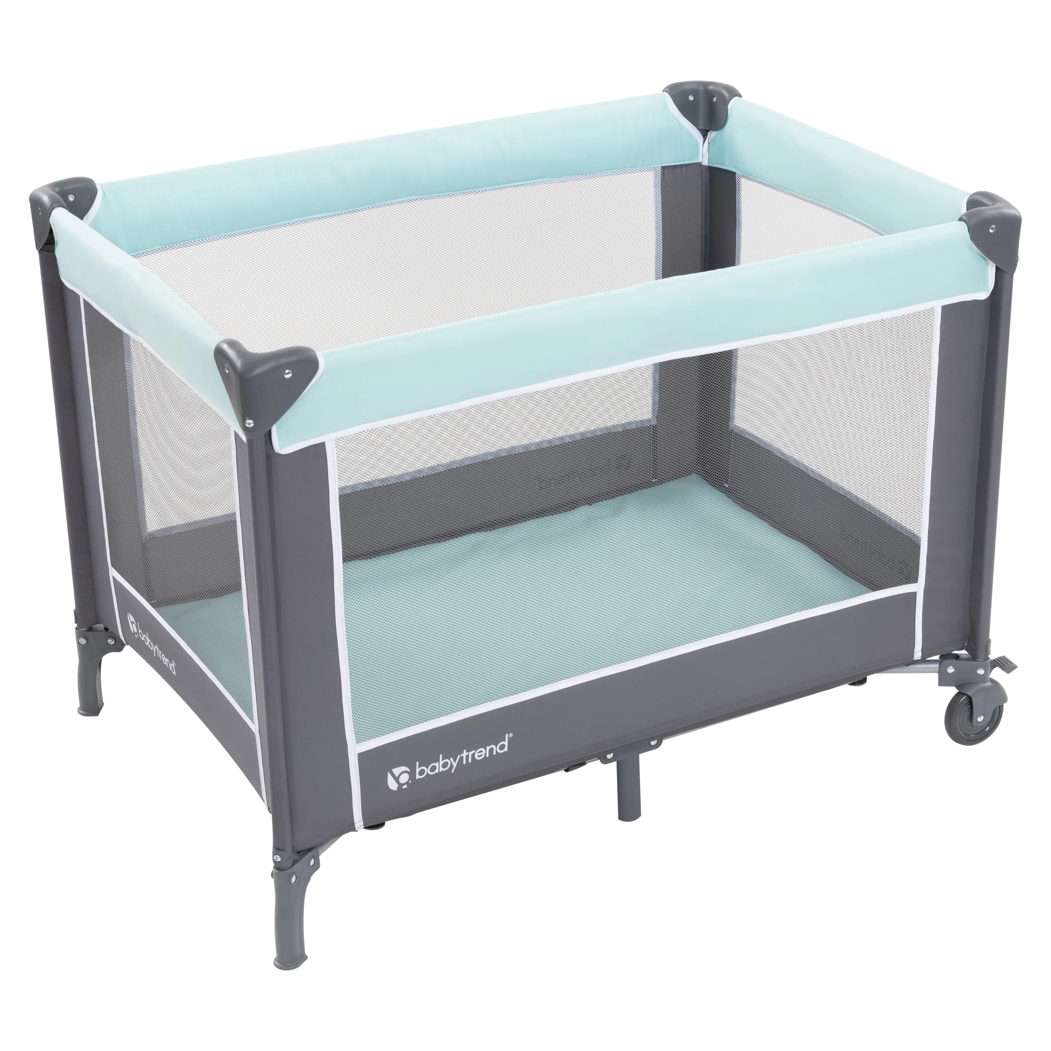 Baby Trend Portable Nursery Center Playard with Travel Bag - Twinkle Blue, Unisex - Image 5
