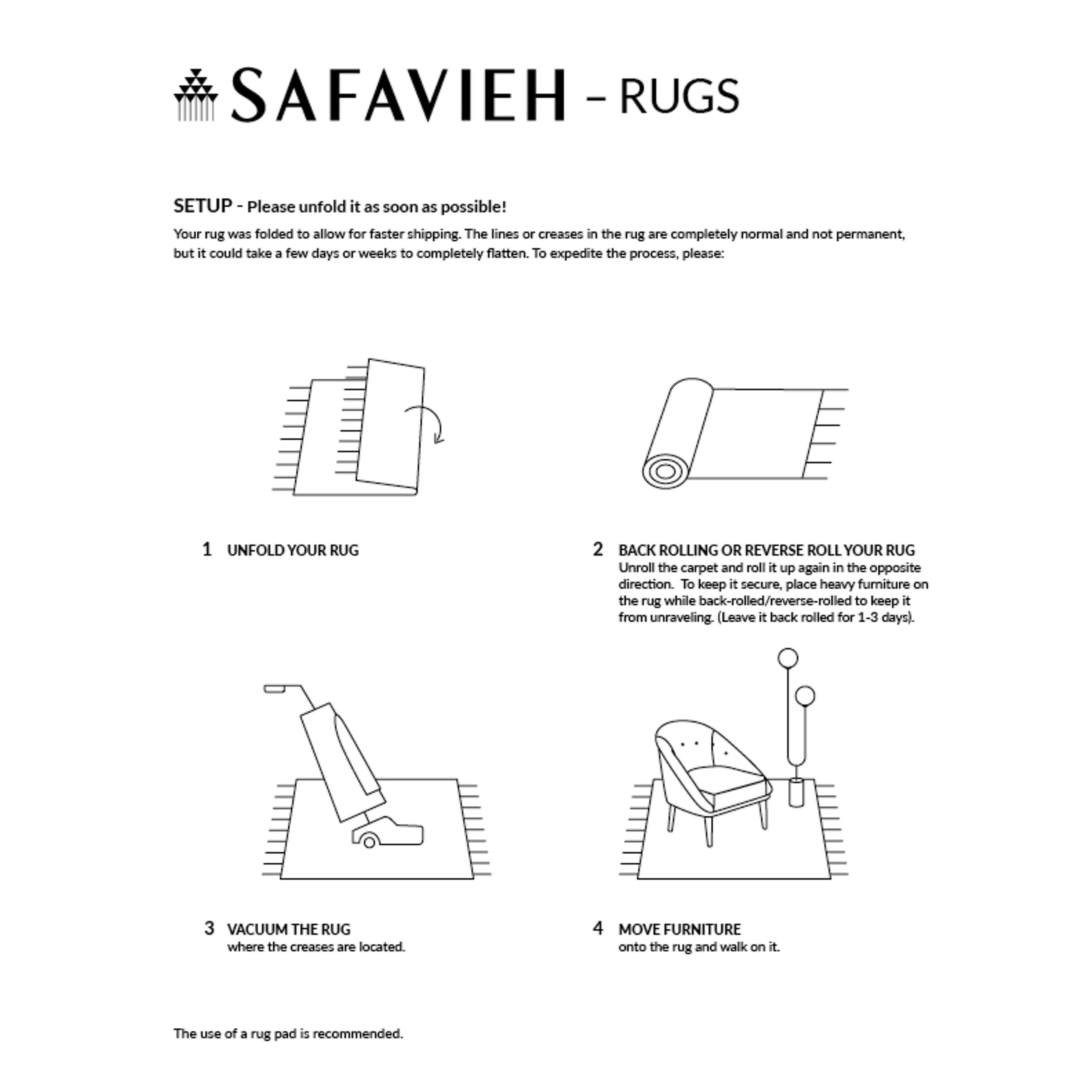 SAFAVIEH Carousel Kids Devan Train Track Area Rug, Black/Ivory, 5'3" x 7'6" - Image 7