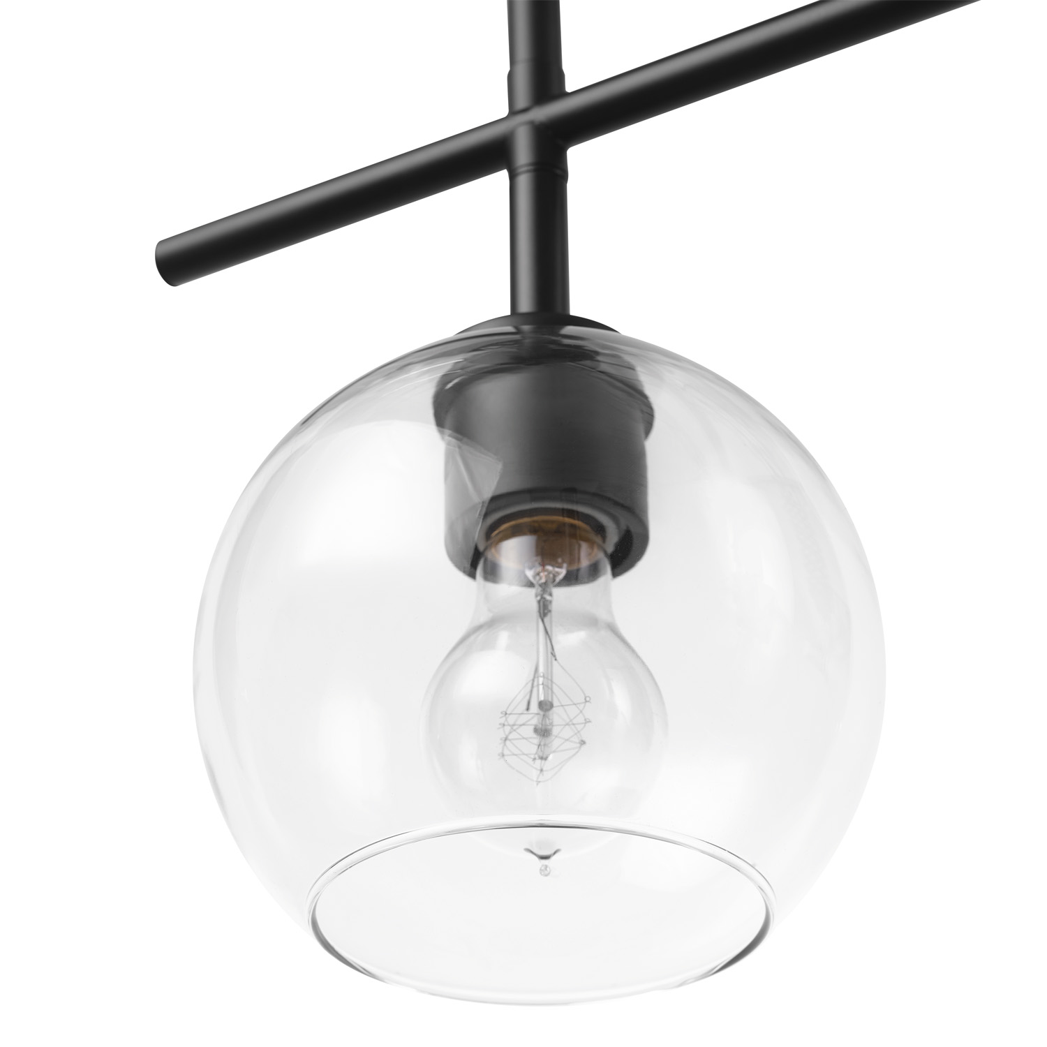 Globe Electric Mika 3-Light Matte Black Track Lighting - Image 9