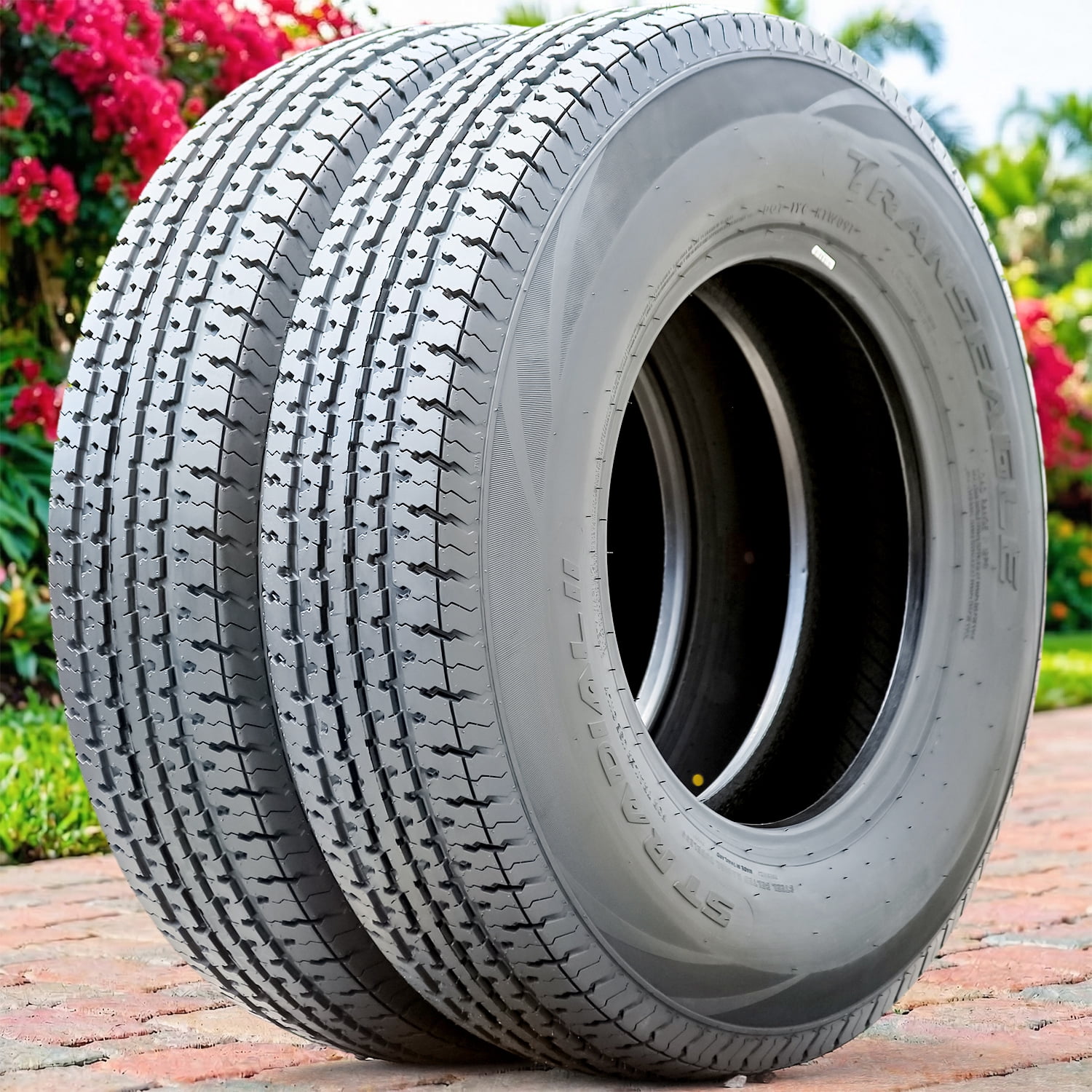 Transeagle ST Radial II Steel Belted ST205/75R15 205/75R15 107/102N D 8 Ply Trailer Tire - Image 3