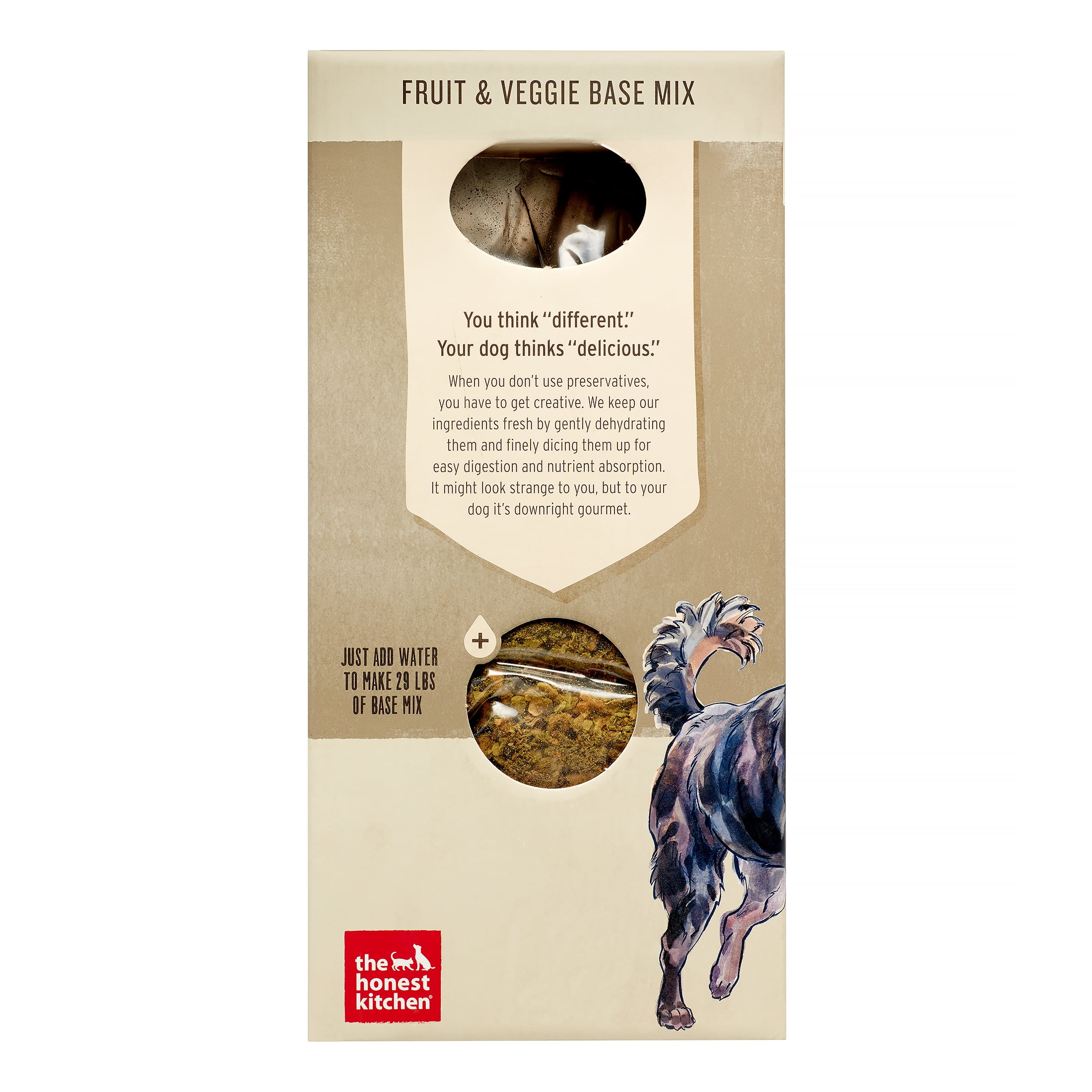 The Honest Kitchen Preference: Dehydrated Grain Free Base Mix Dog Food, Just Add Protein, 7 lbs (Makes 29 lbs of Base Mix) - Image 3