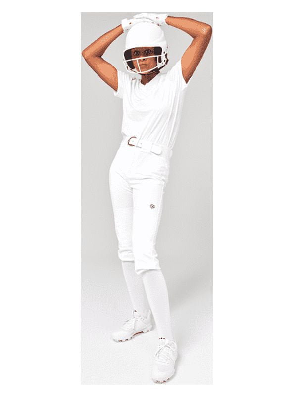RIP-IT Vision Pro Matte Softball Helmet, White - Image 7