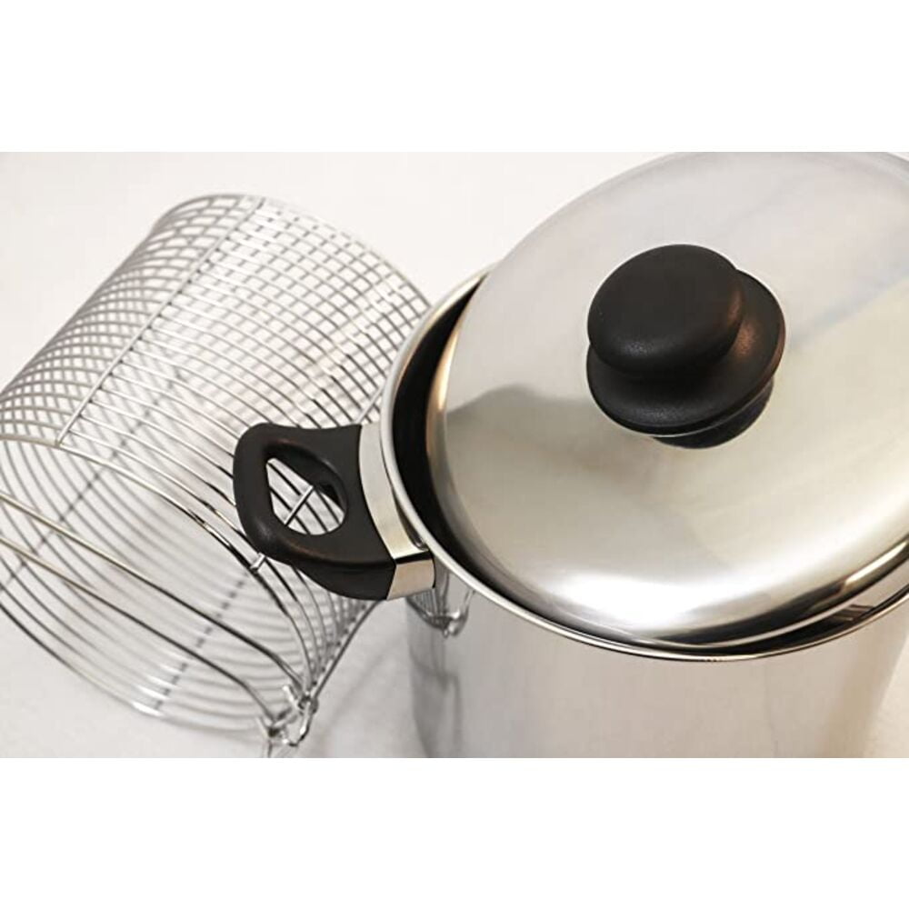 Cook Pro 6-Quart 18/10 Stainless Steel Stovetop Deep Fryer/Stock Pot - Image 5