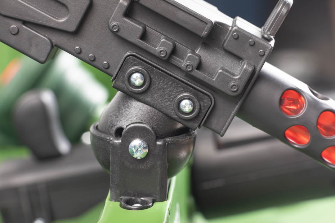 NEW EXCLUSIVE Adventure Force 24 Volt Thunder Tank GREEN Ride-On With Working Cannon and Rotating Turret! For Boys & Girls Ages 3 and up - Image 8