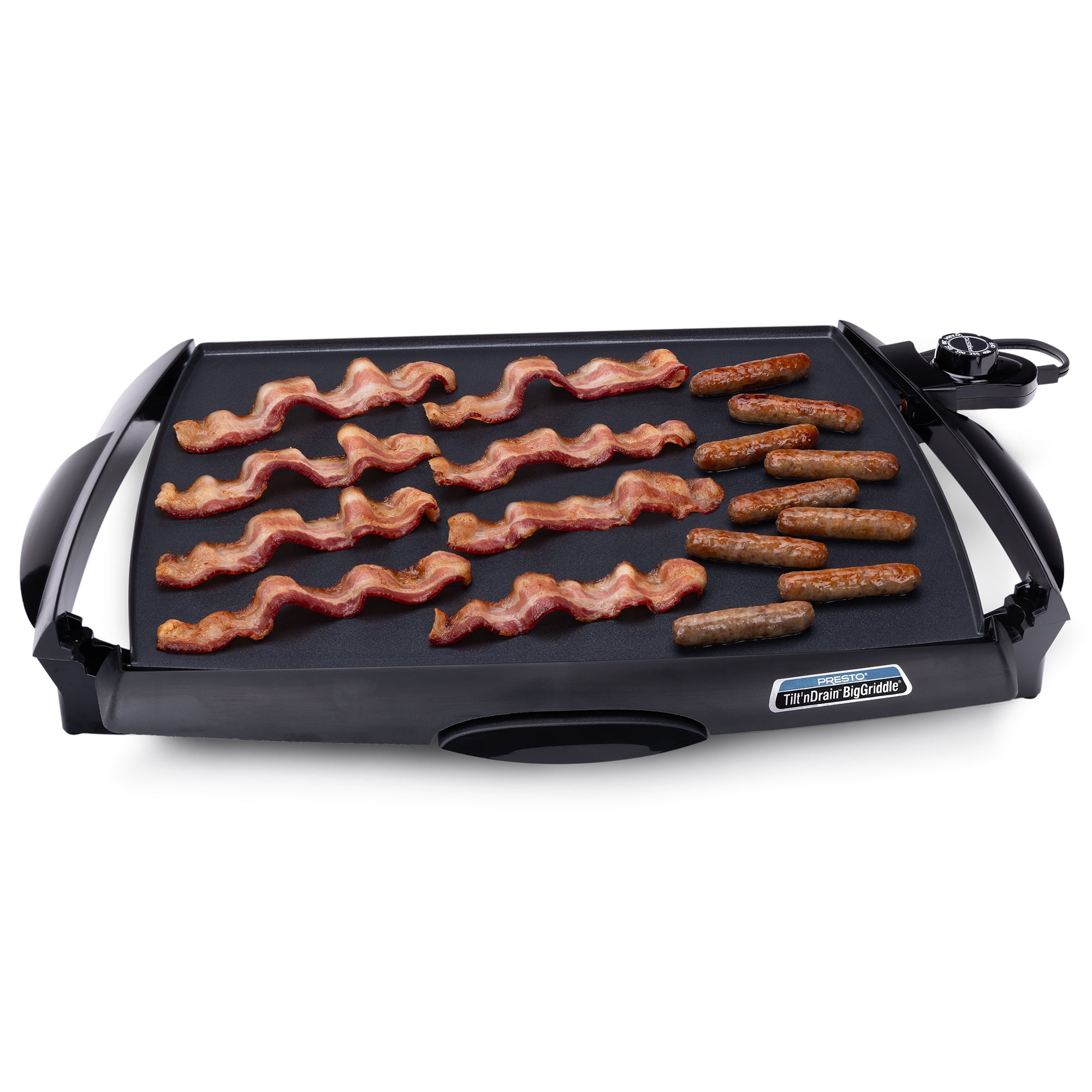Presto Tilt 'N' Drain Big Griddle Electric Cool-Touch Griddle 07046 - Image 4