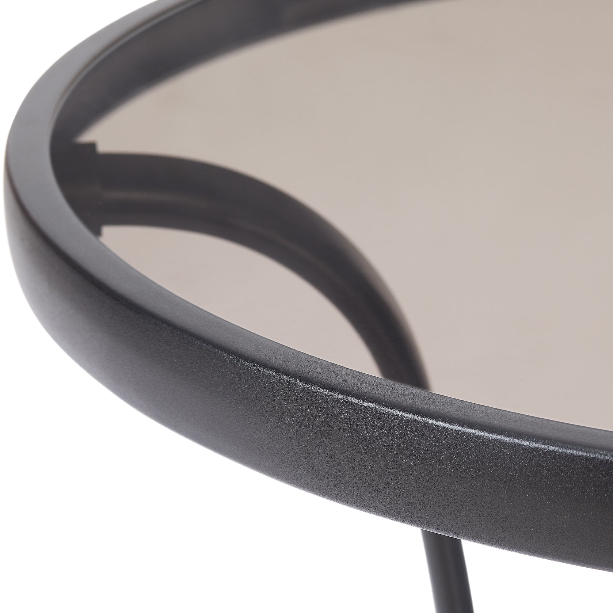 Mainstays Highland Knolls 3-Piece Steel Outdoor Bistro Set, Tan - Image 7