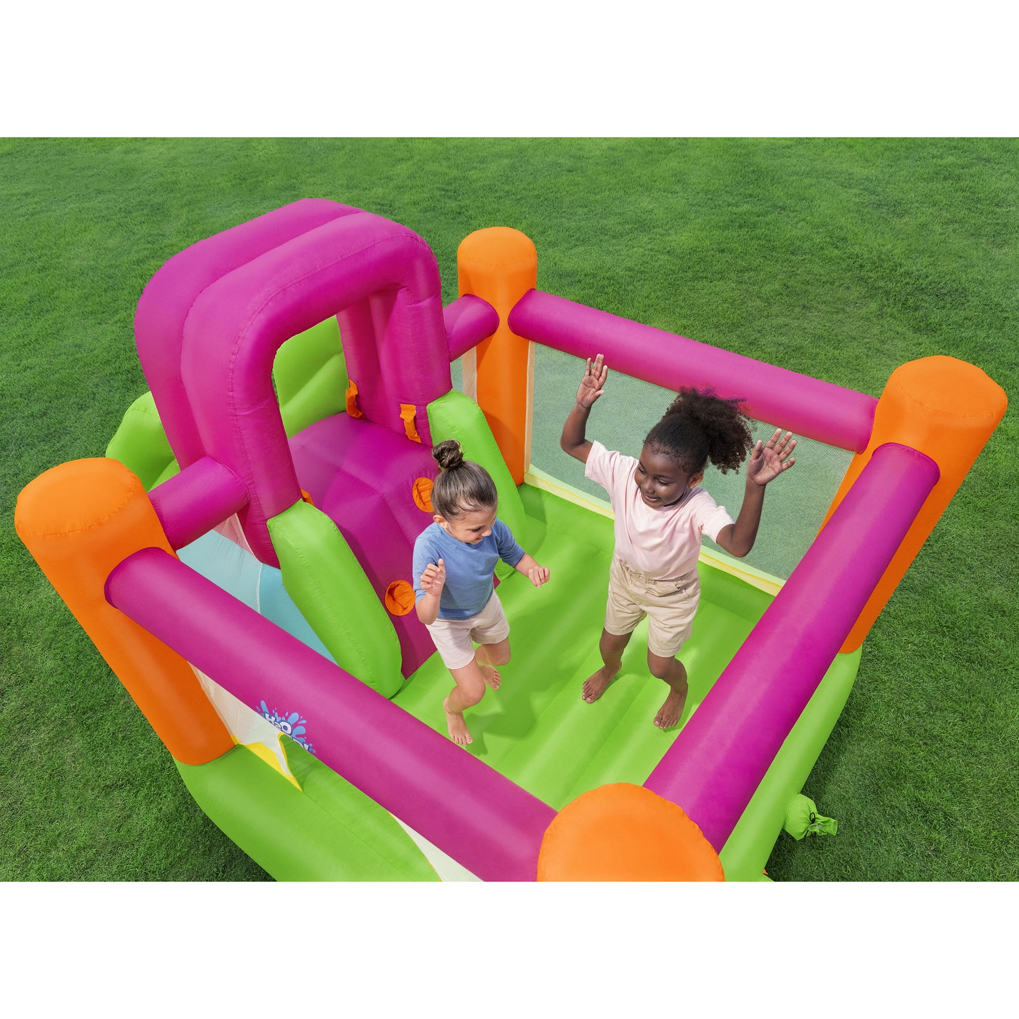H2OGO! Slide Flyer Bounce House with Slide and Climbing Wall, Indoor/Outdoor, Ages 3+ - Image 7