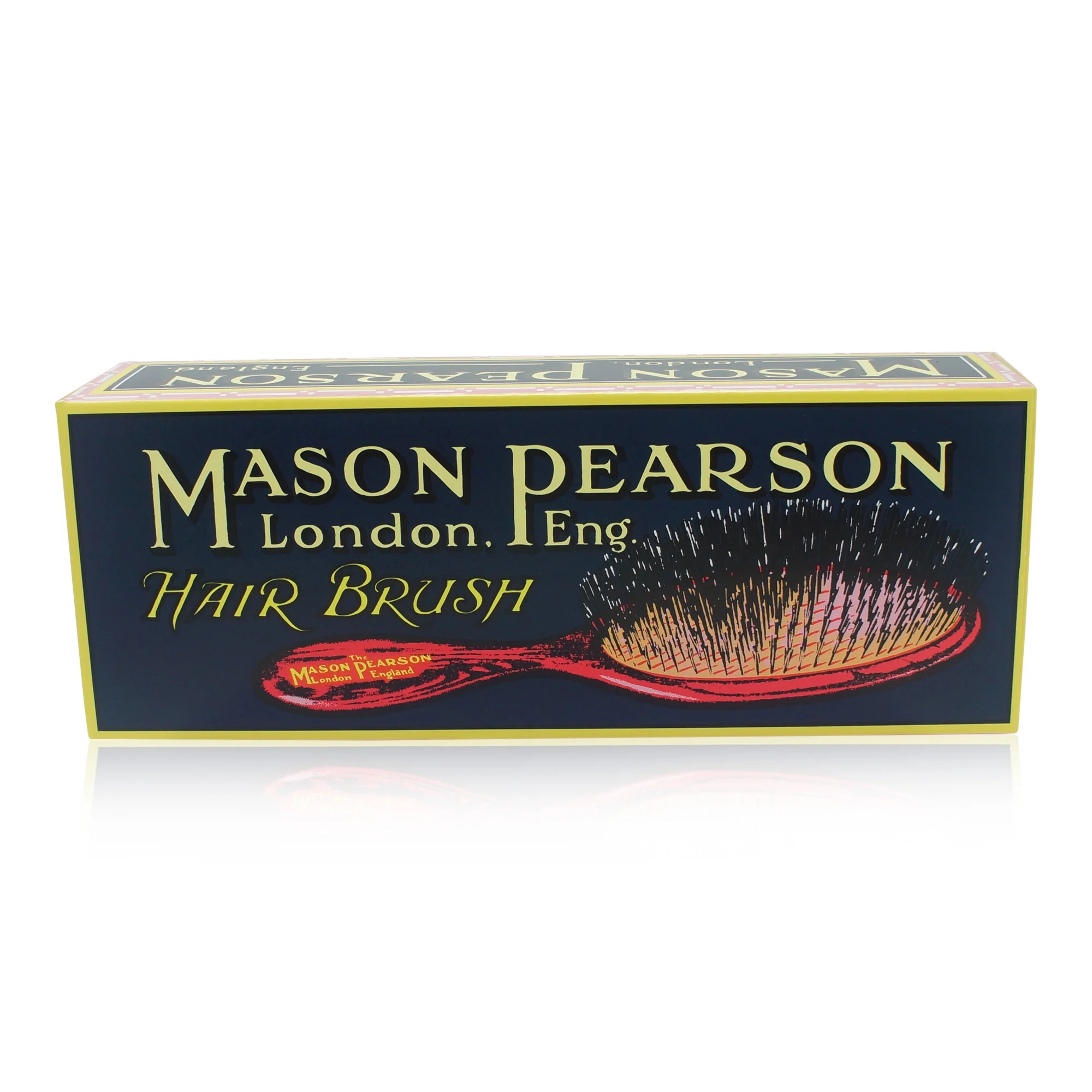 ($175 Value) Mason Pearson Handy Mixture Bristle & Nylon Brush and Cleaning Brush - Image 3