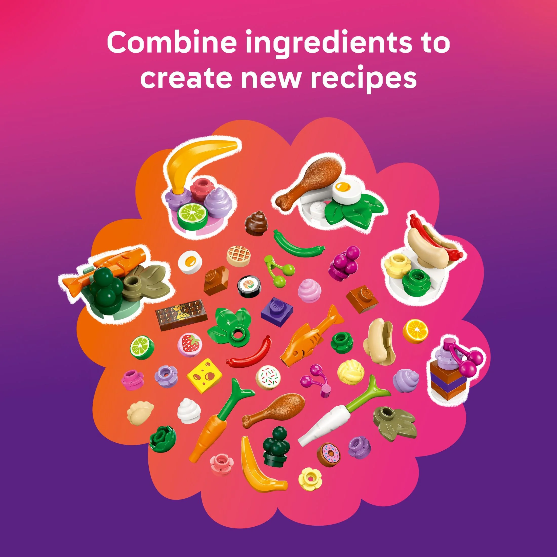 LEGO Friends Restaurant and Cooking School Toy Building Set - Restaurant Pretend Play Set for Kids, Girls and Boys, Ages 8+ - with 4 Minidolls, Cat Figure, and Scooter - Birthday Gift Idea - 42655 - Image 5