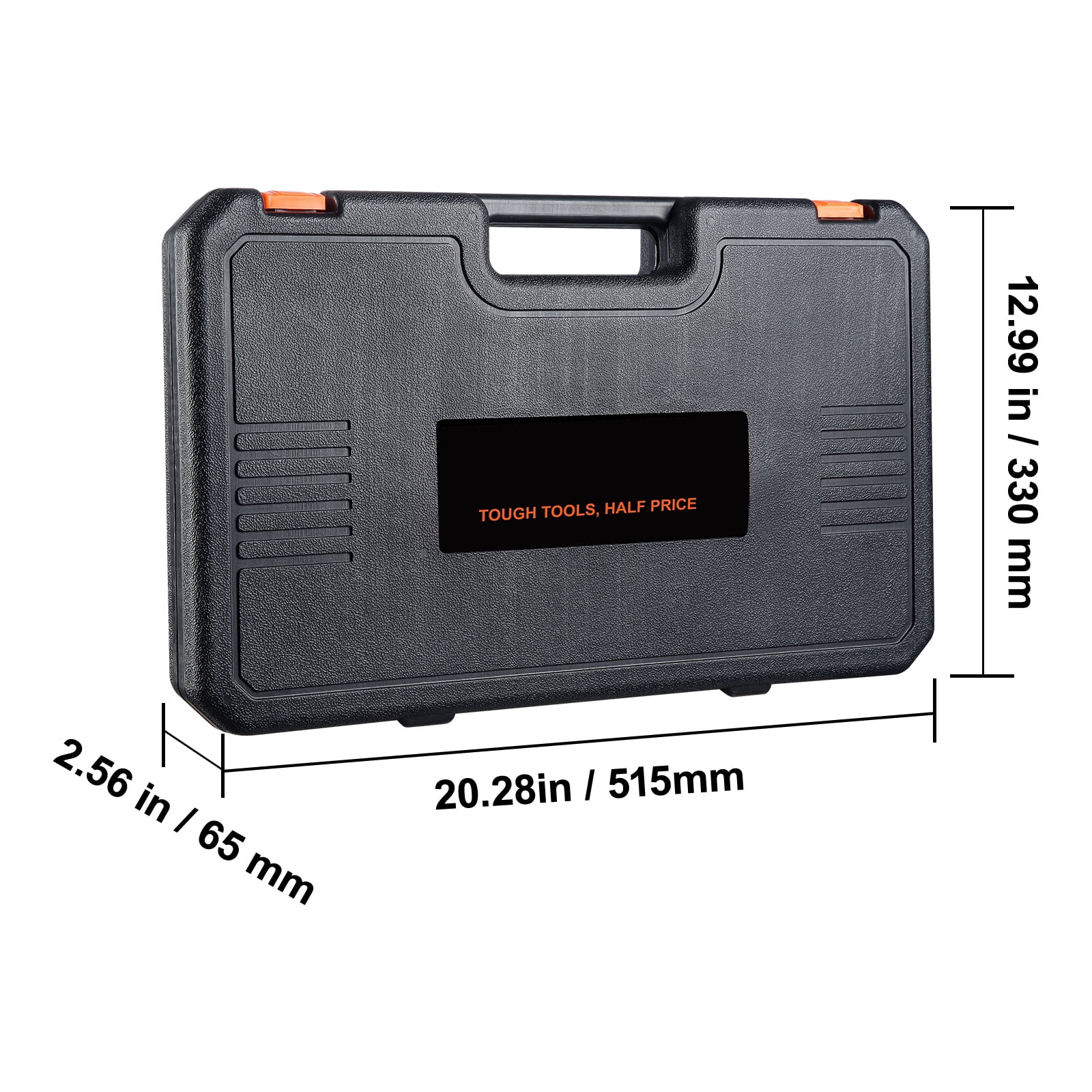 BENTISM 1/2" Drive Impact Socket Set, 34 Piece Socket Set Metric 8-36mm, 6 Point Cr-MO Alloy Steel for Auto Repair, Includes Adapters & Ratchet Handle & Storage Case - Image 5