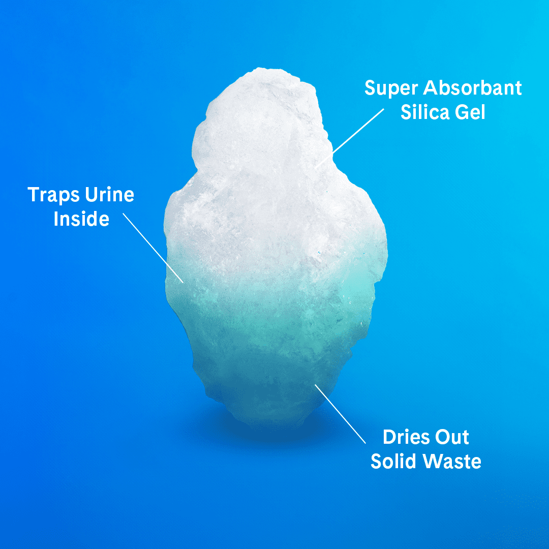 (4 pack) PrettyLitter Health Monitoring Cat Litter, Lotus Flower Scent, 8lb - Image 6