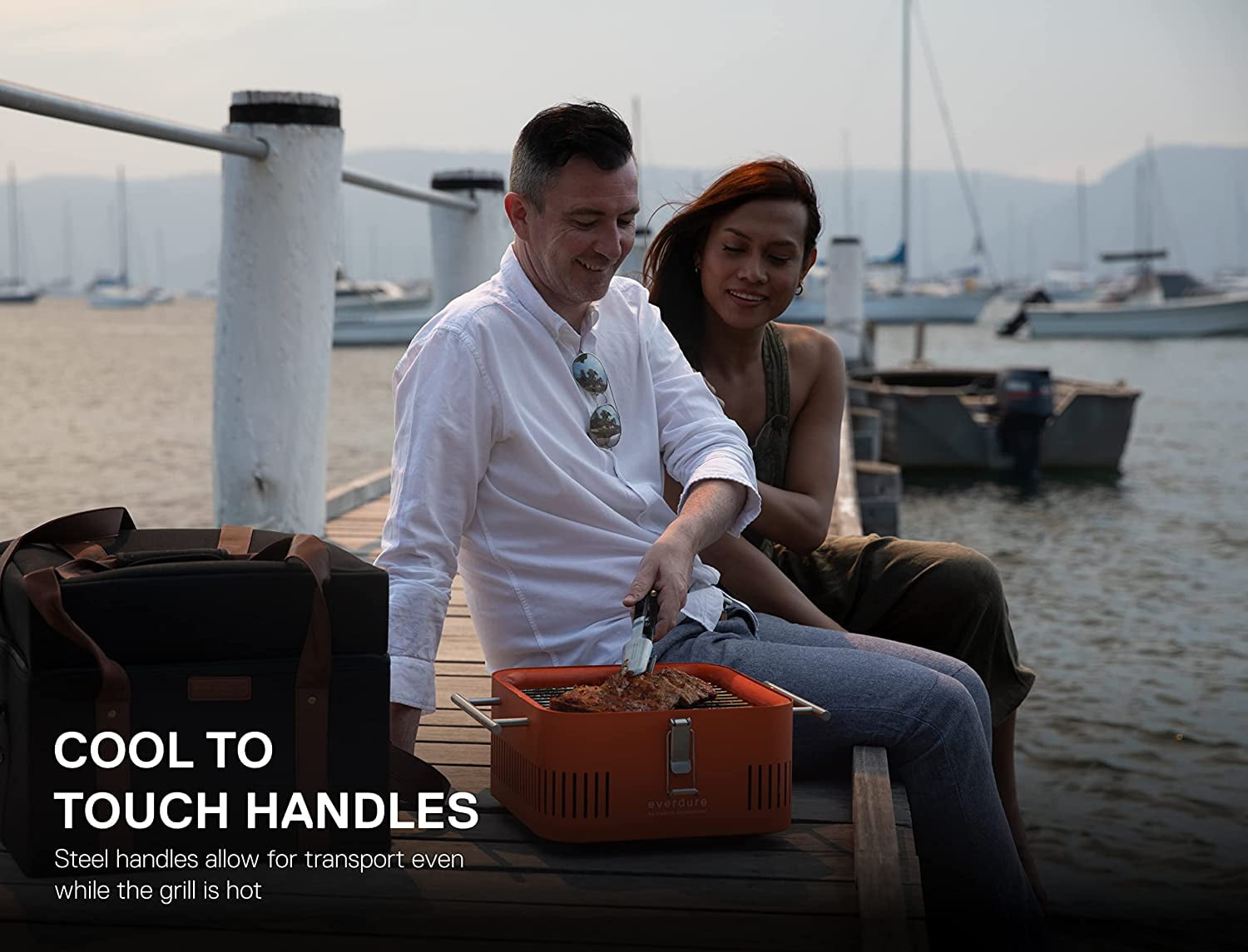 Everdure Portable Charcoal Grill and Premium Carry Bag - Image 2