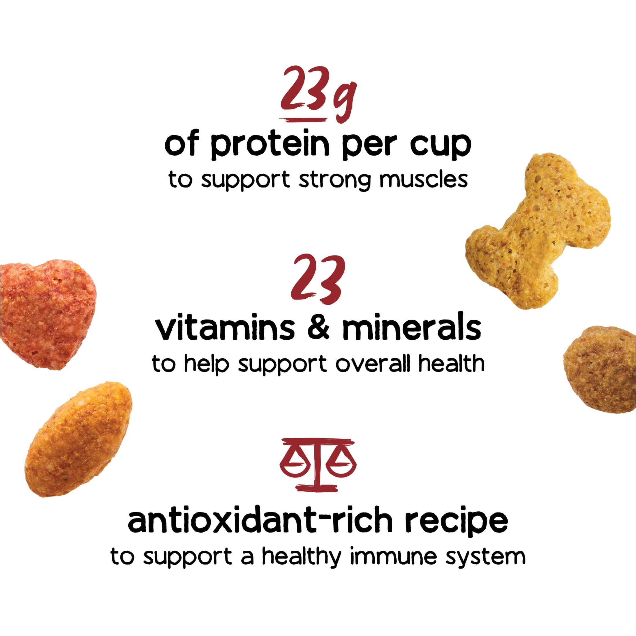 Purina Beneful Dry Dog Food for Adult Dogs Originals, Farm Raised Real Beef, 40 lb Bag - Image 3