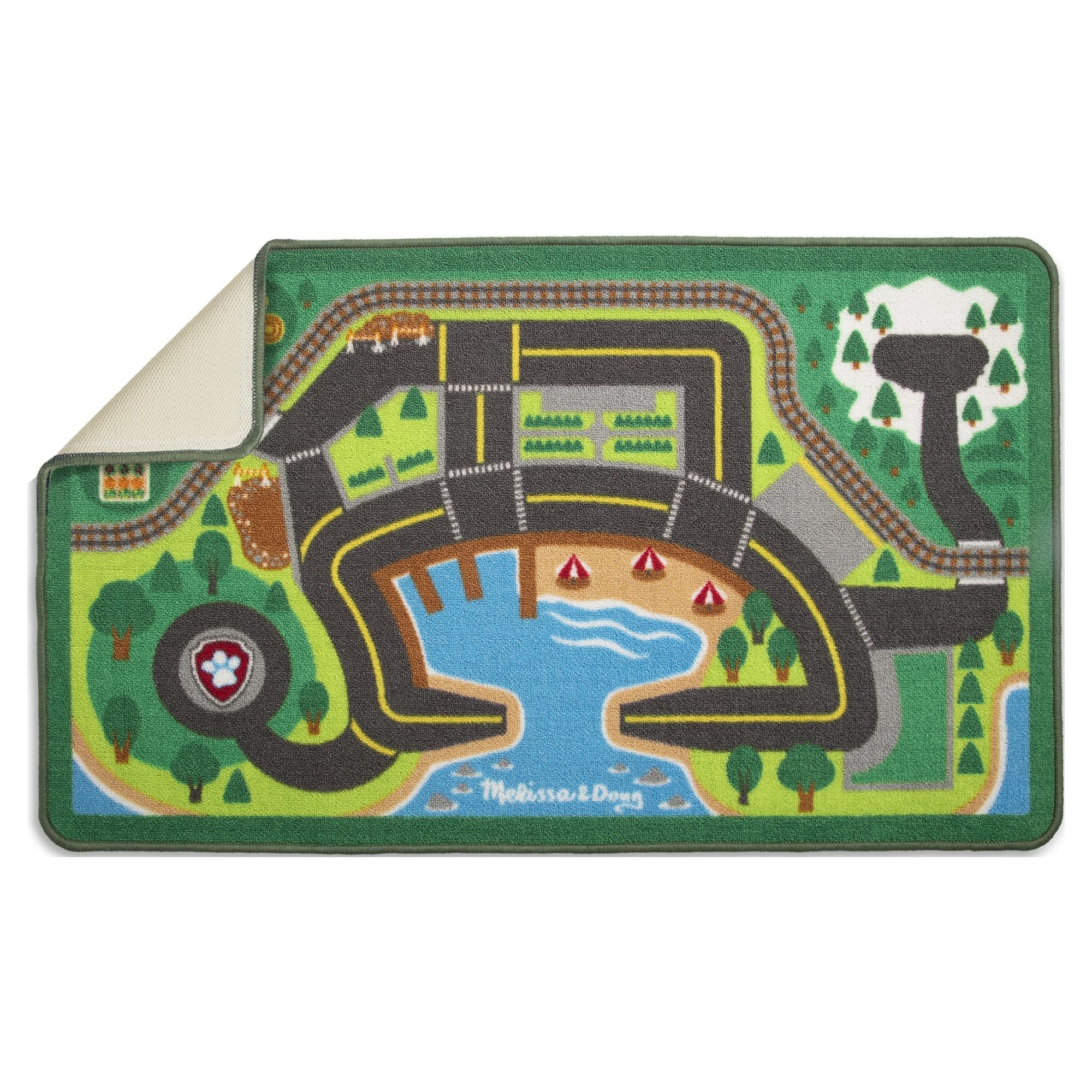 Melissa & Doug PAW Patrol Activity Rug - Adventure Bay - Image 2
