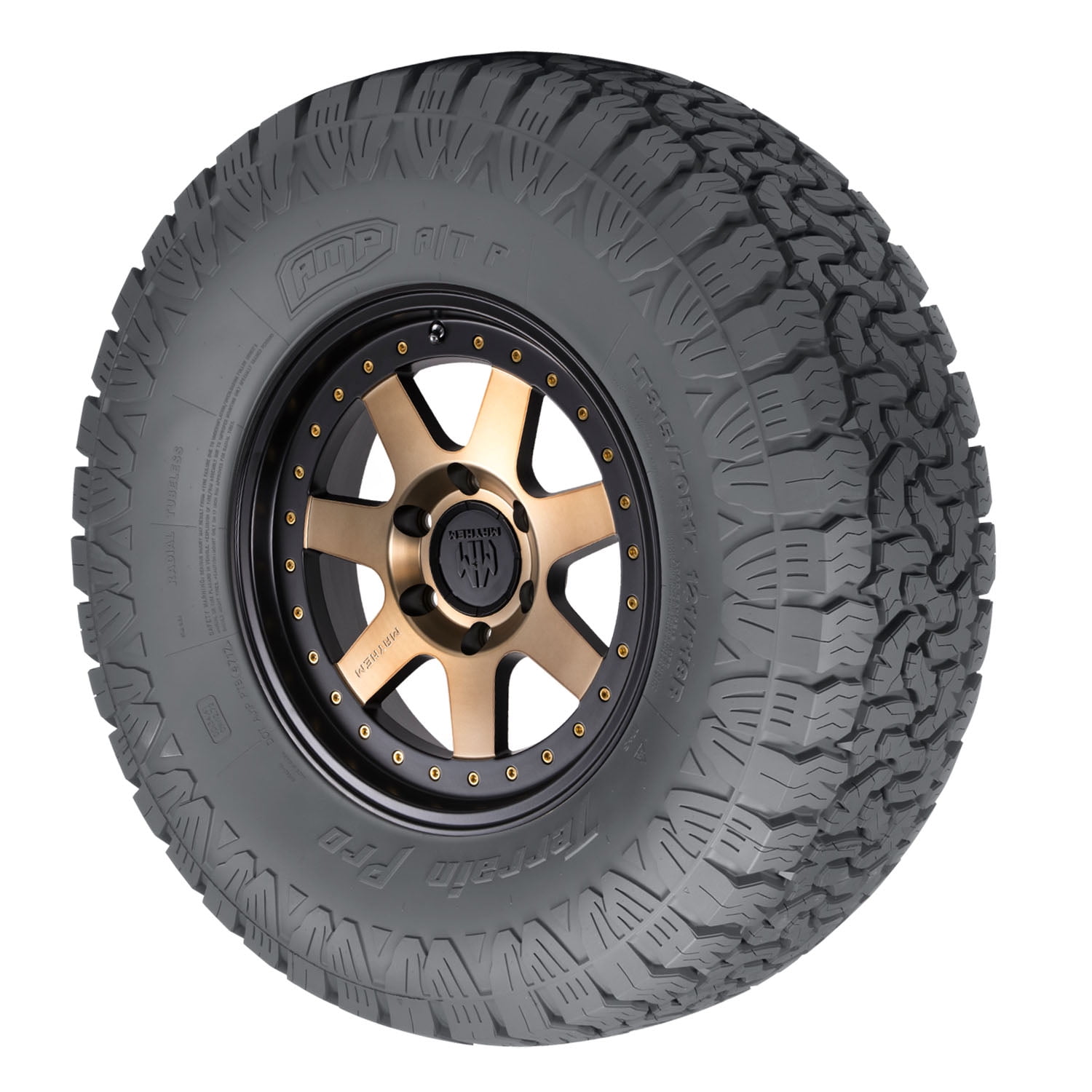 Amp Terrain Pro A/T P All Terrain LT285/60R20 125/122S E Light Truck Tire - Image 6