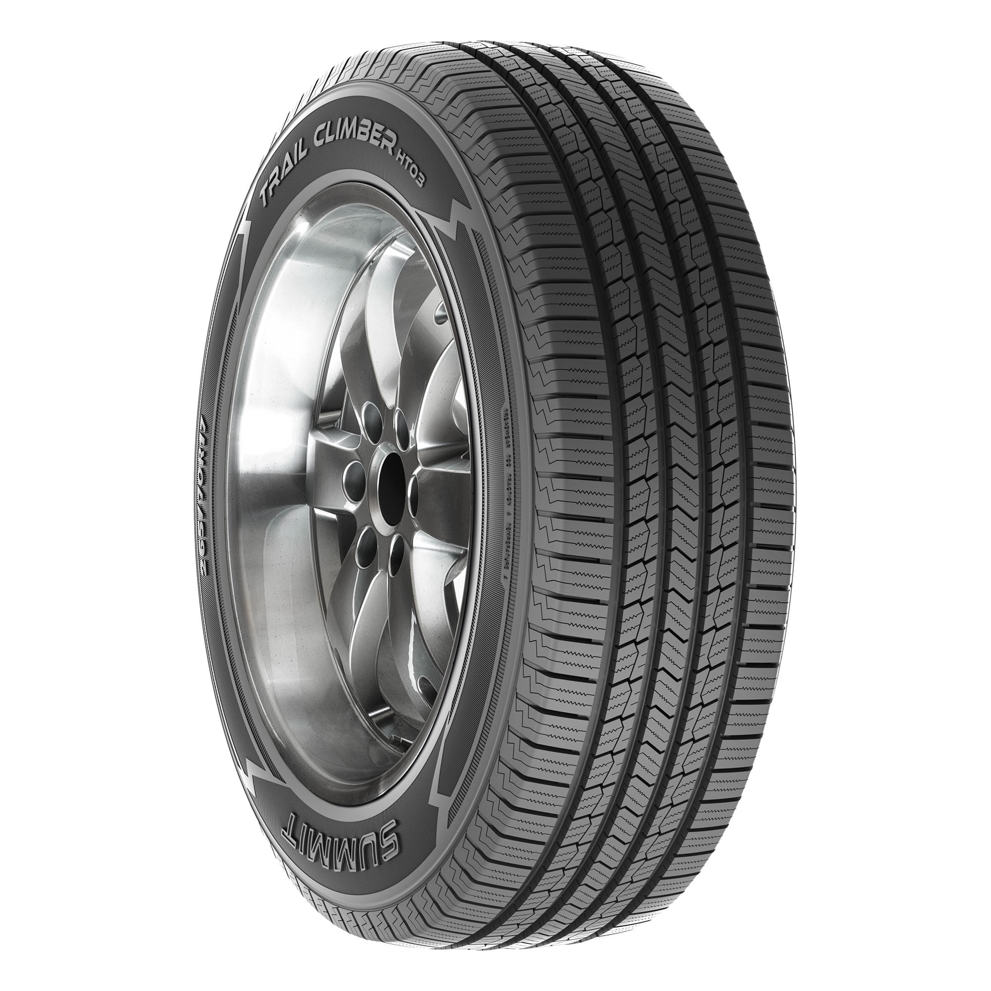 Summit Trail Climber HT03 All Season 275/55R20 117T XL Light Truck Tire - Image 4