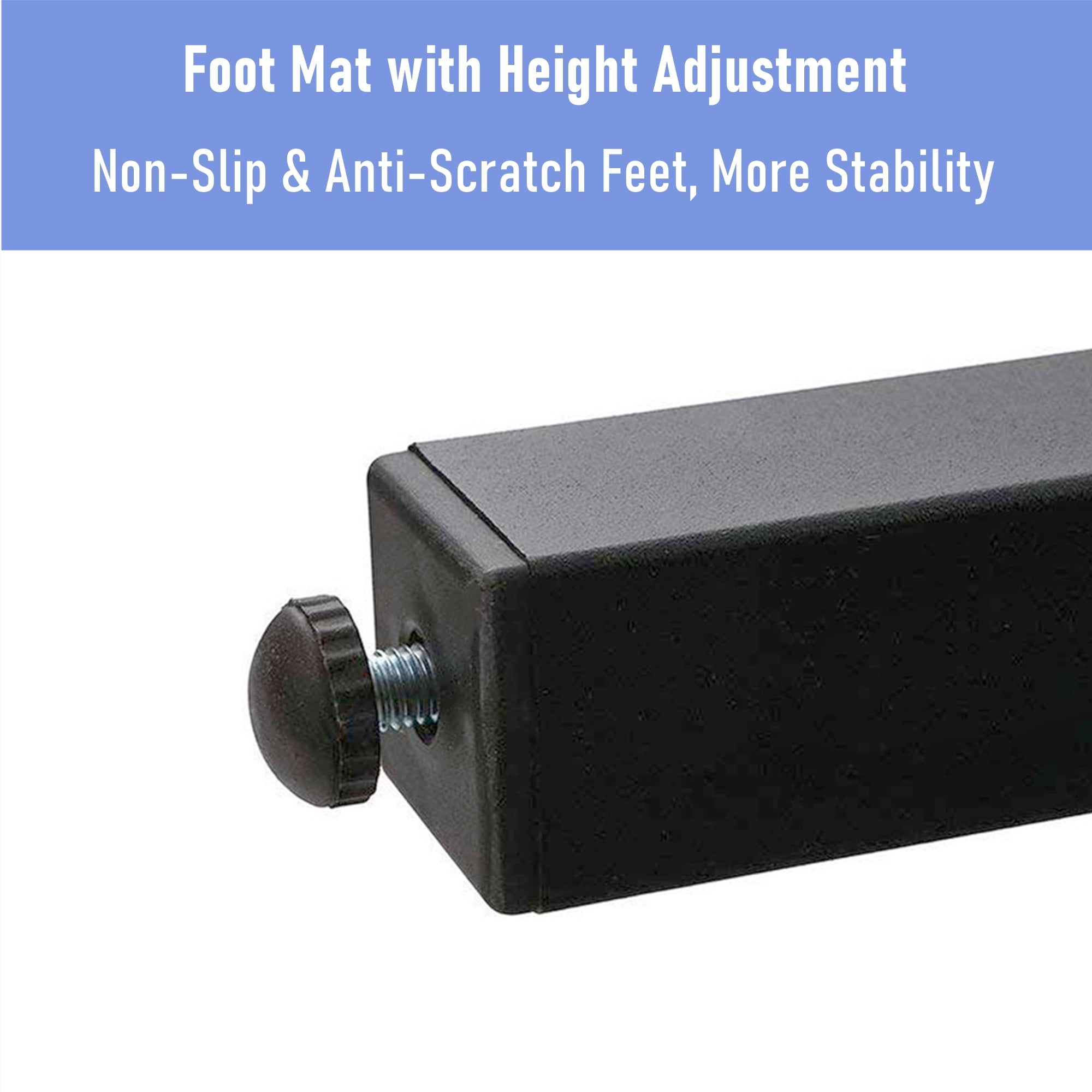 MF Studio 3-Piece Metal Patio Bistro Set Outdoor Accent Conversation Furniture for Yard, Porch and Garden, Black - Image 5