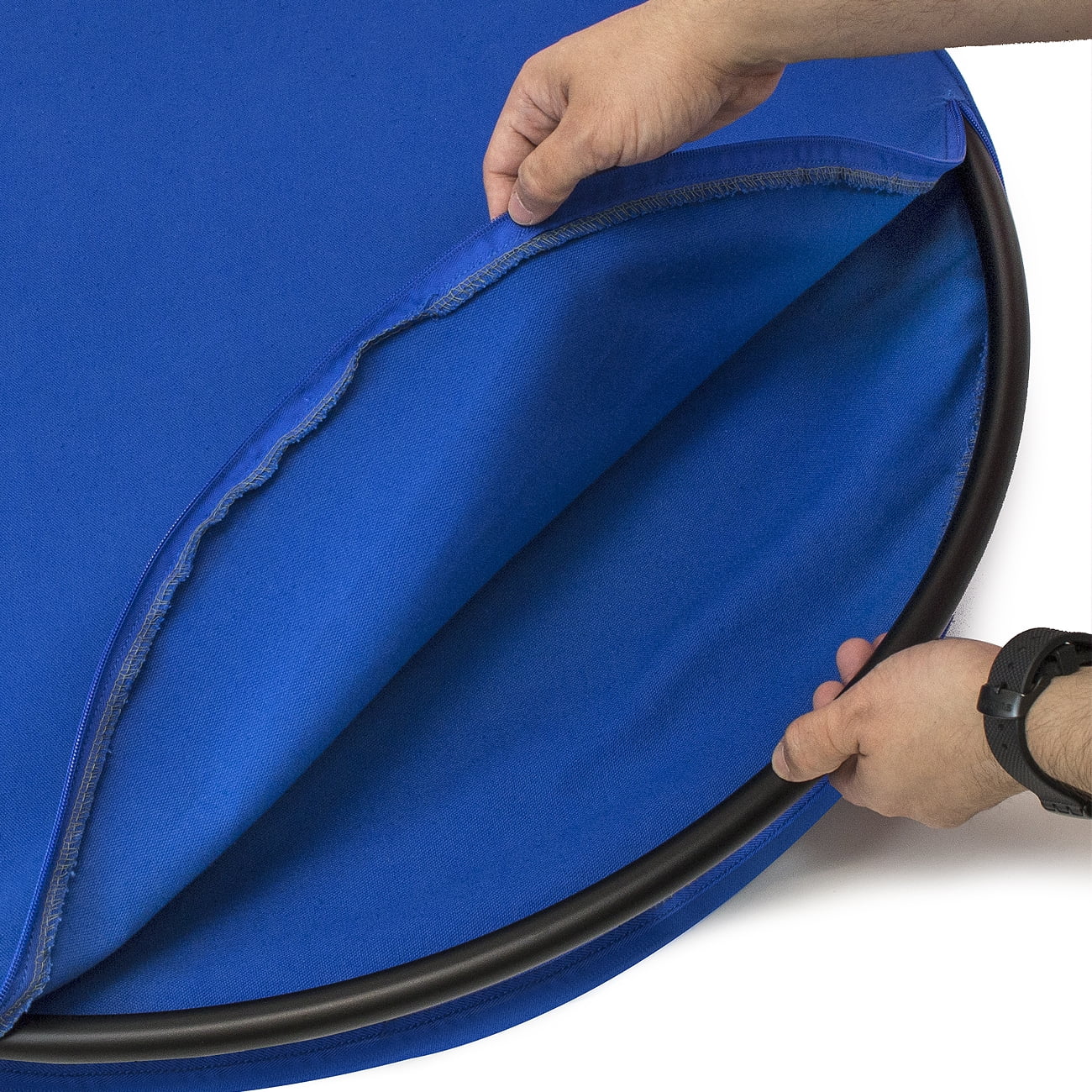 Kids Nest Swing - Fits 3 Children, Blue - Image 2