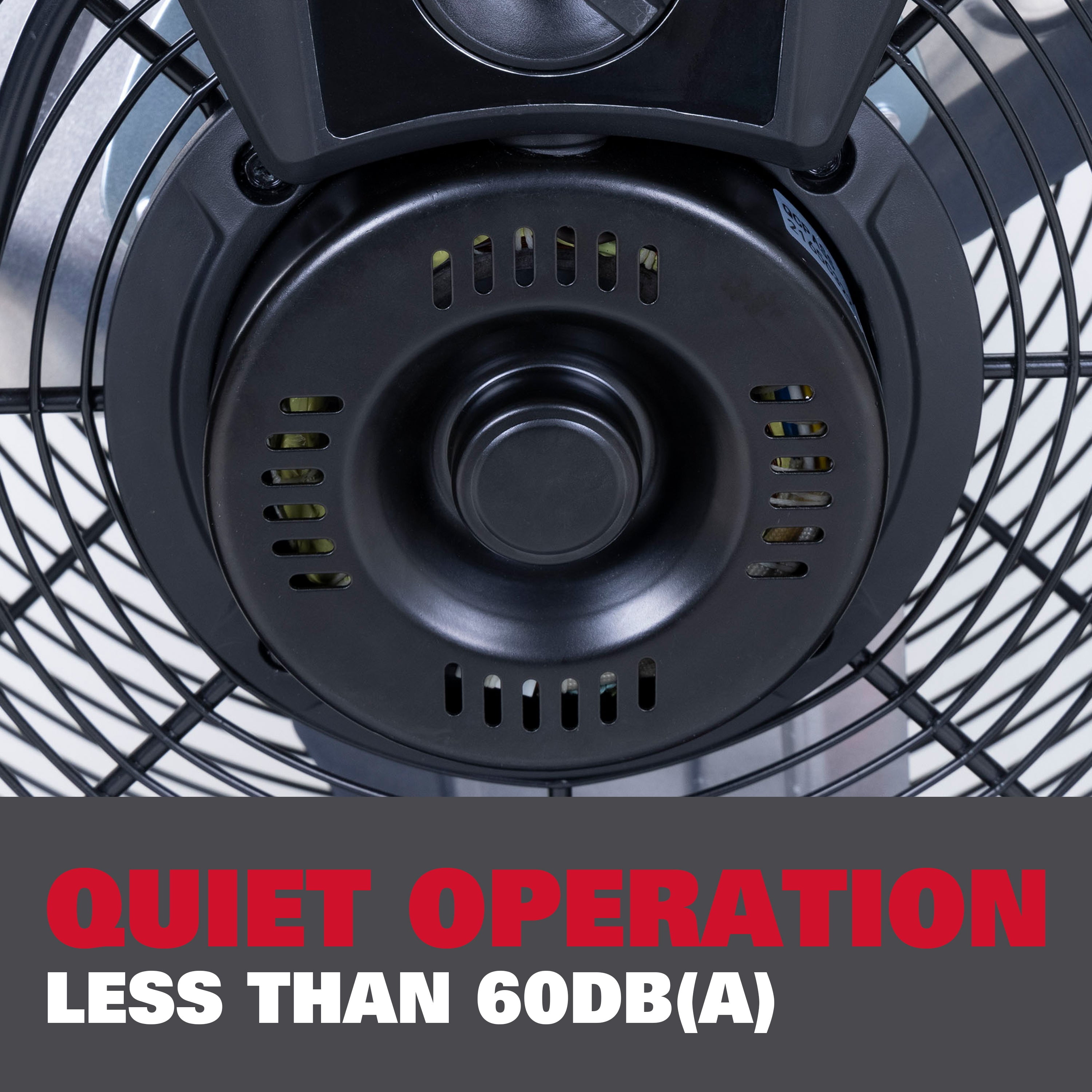 Ecomax EMF102433D 24" High Velocity Drum Floor Fan – Industrial 3-Speed Adjustable Tilt - Image 13