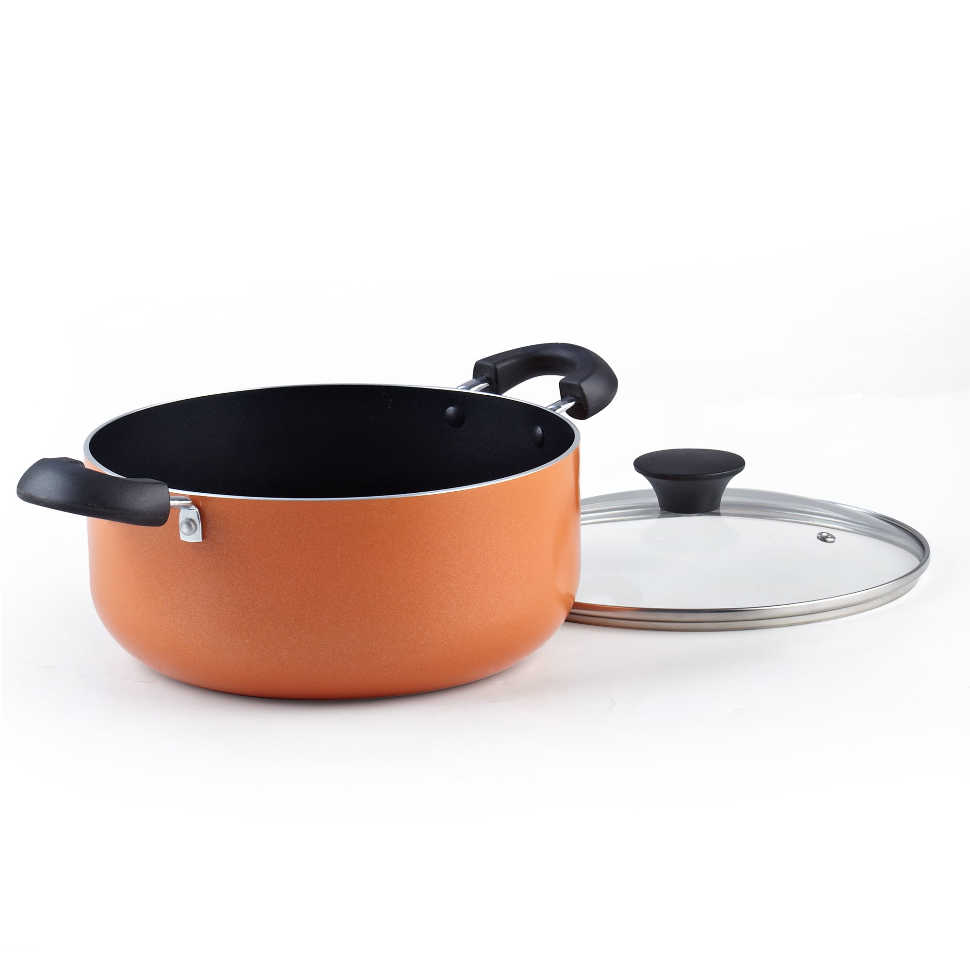 Cook N Home Colorful Pots and Pans Set Non Stick, 10-Piece Small Rainbow RV Cookware Set for Camper for the First Apartment - Image 11