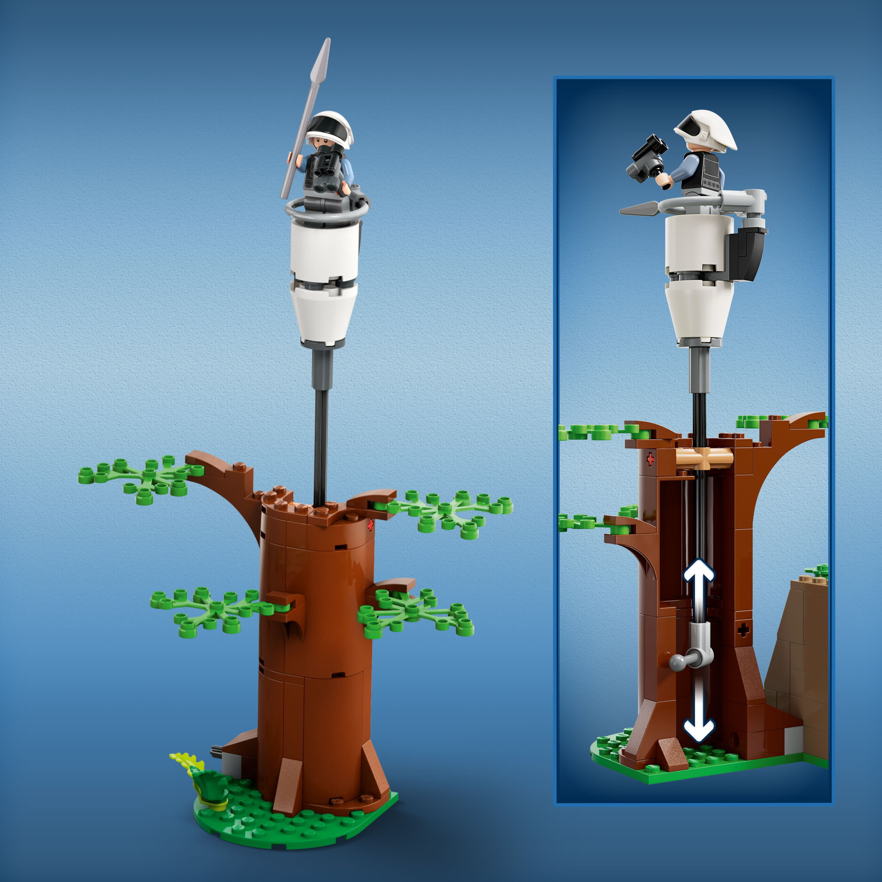 LEGO Star Wars A New Hope Yavin 4 Rebel Base 75365, Star Wars Playset Featuring a Command Room, Medal Ceremony Stage, Y-wing Starfighter, 12 Star Wars Figures and More, Fun Gift for Kids Ages 8 and Up - Image 4