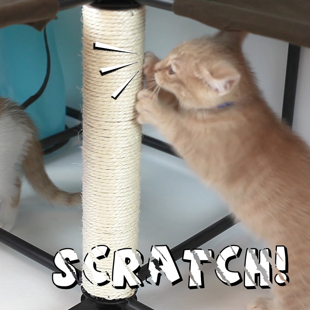 Kitty City Indoor Mega Kit Cat Furniture, Cat Scratcher - Image 7