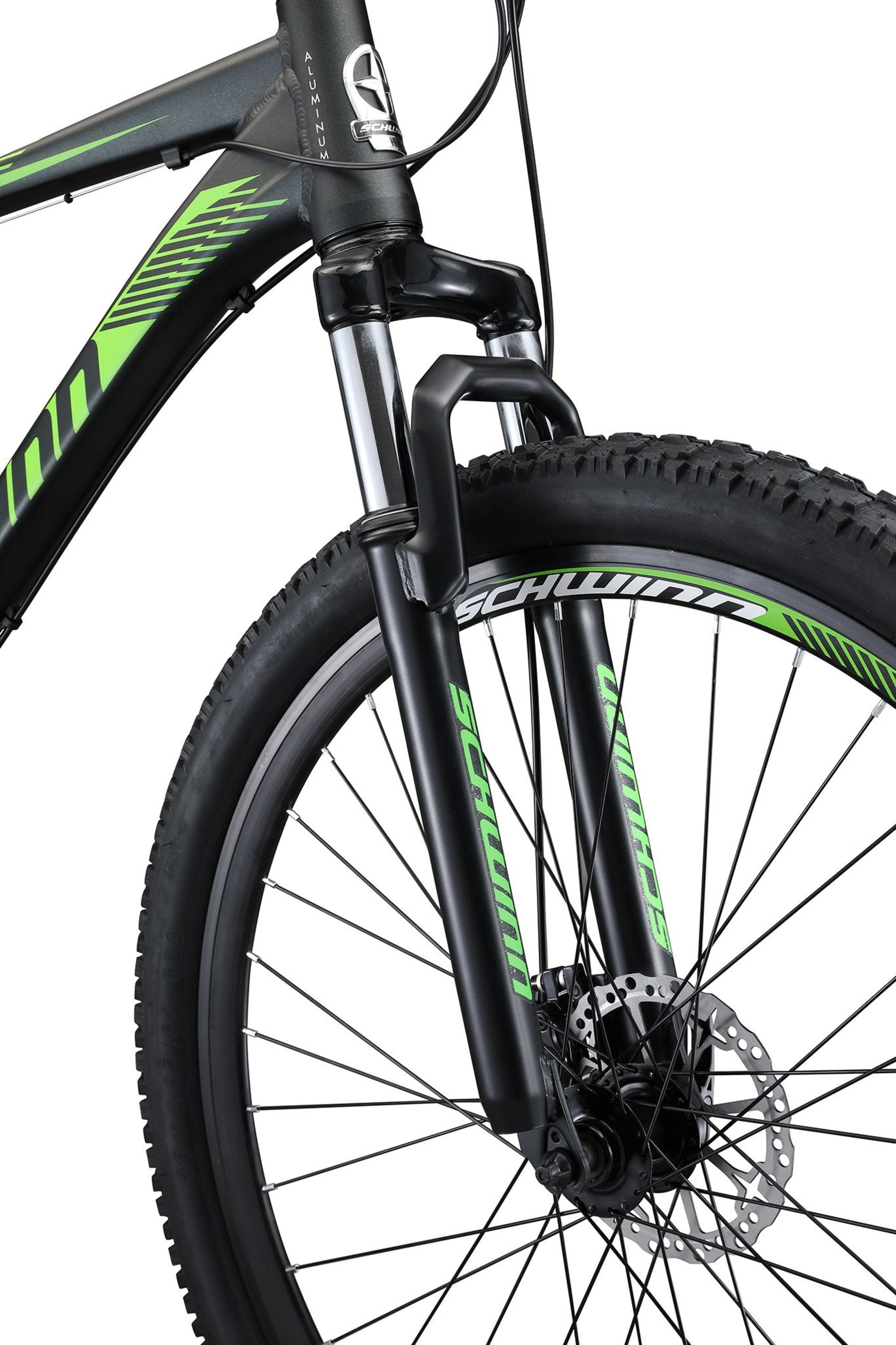 Schwinn Boundary Mountain Bike, 29" Wheels, Black and Green - Image 3
