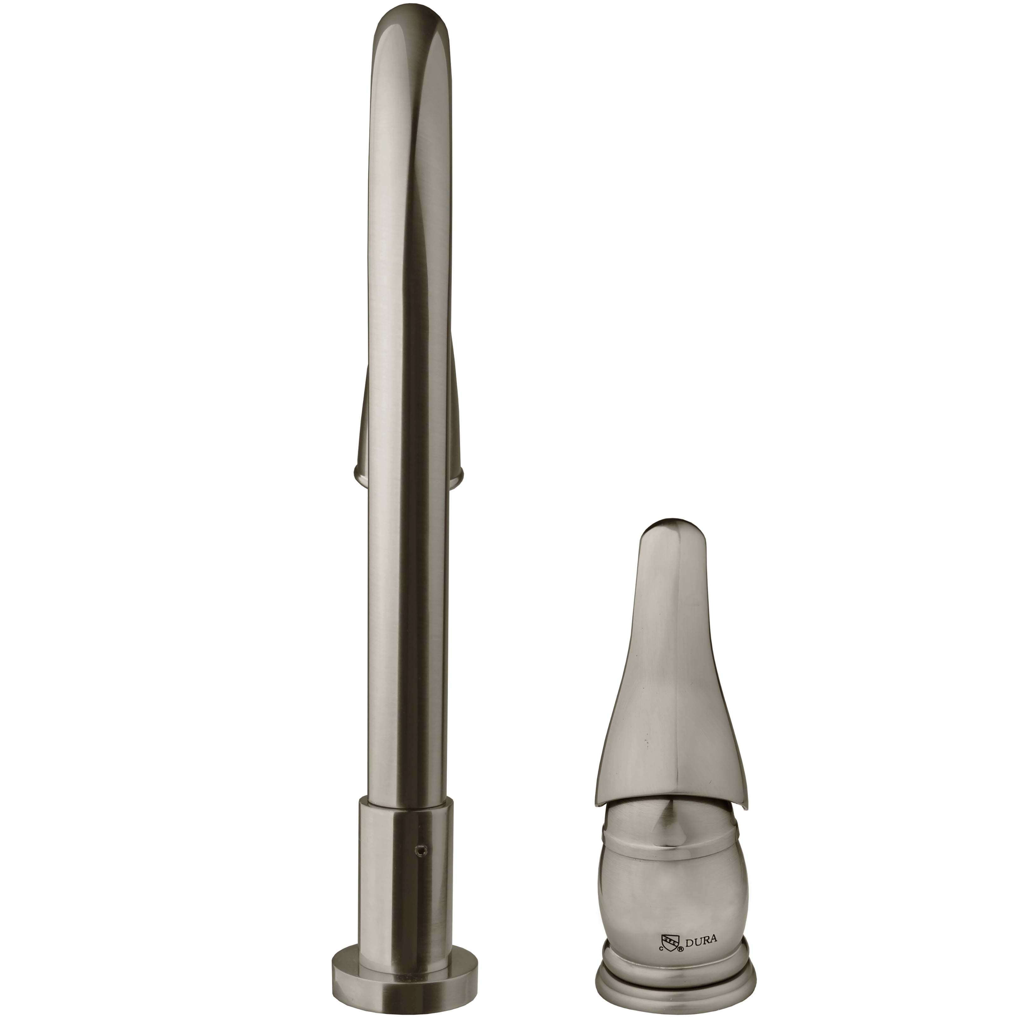 Dura Faucet Pull-Down RV Kitchen Faucet - Brushed Satin Nickel - Image 3