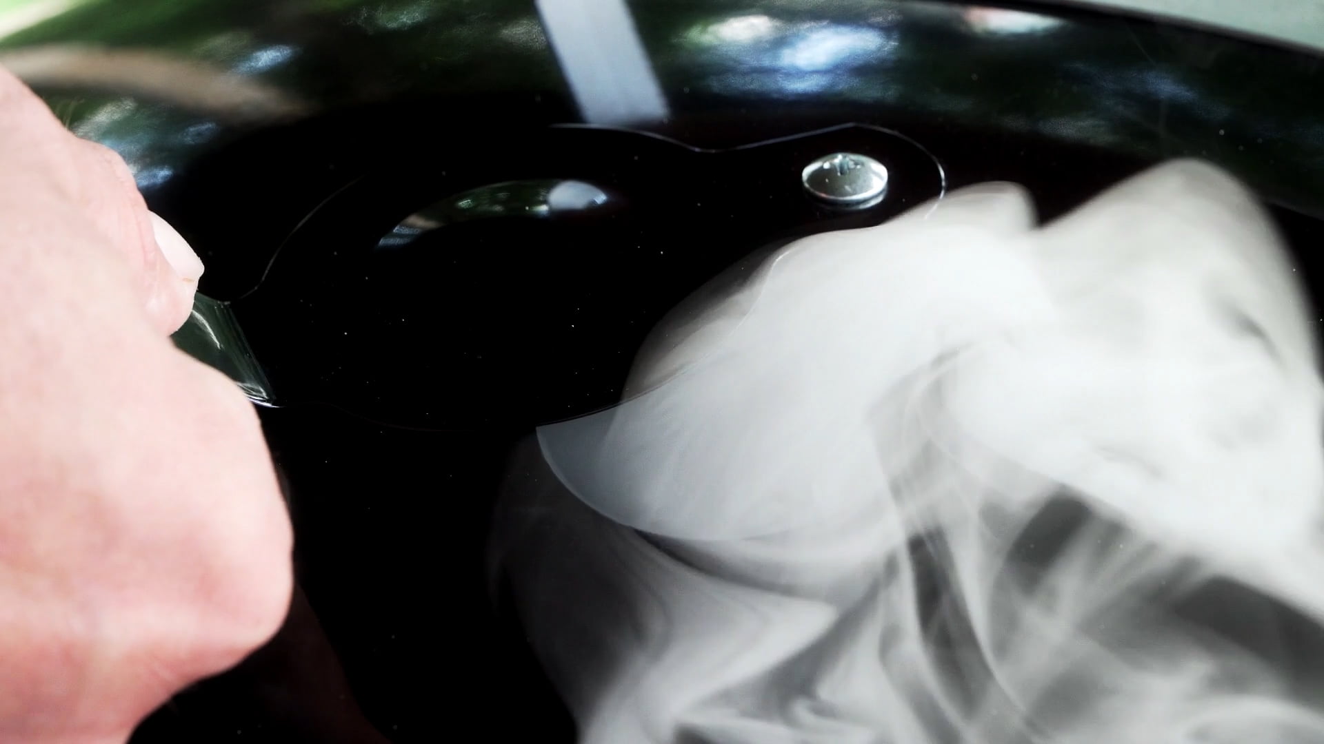 Americana Lock 'N Go Portable Steel Charcoal Grill - Black - Image 7