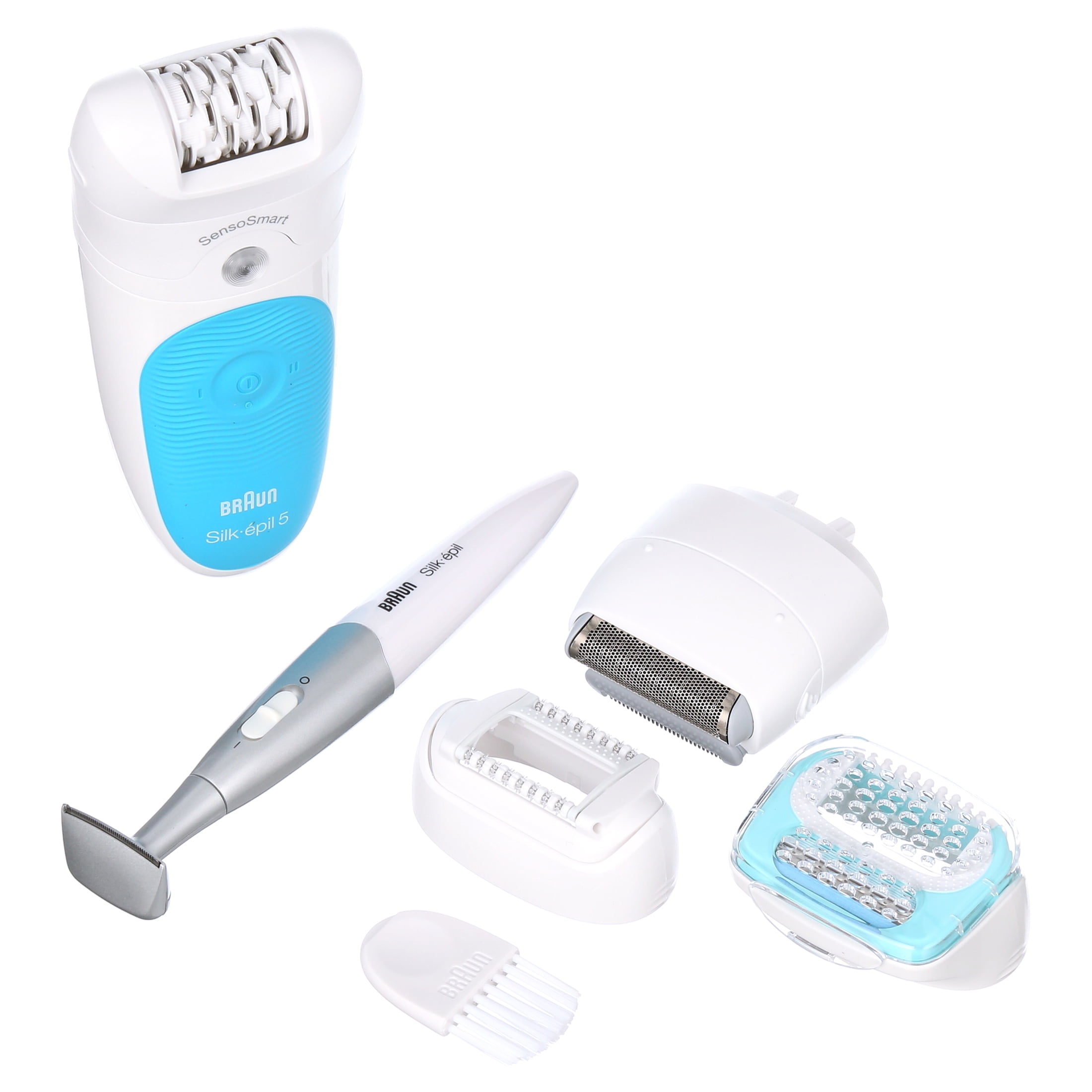 Braun Silk-Ãpil 5 5-810 Epilator for Women for Gentle Hair Removal, White/Turquoise - Image 16