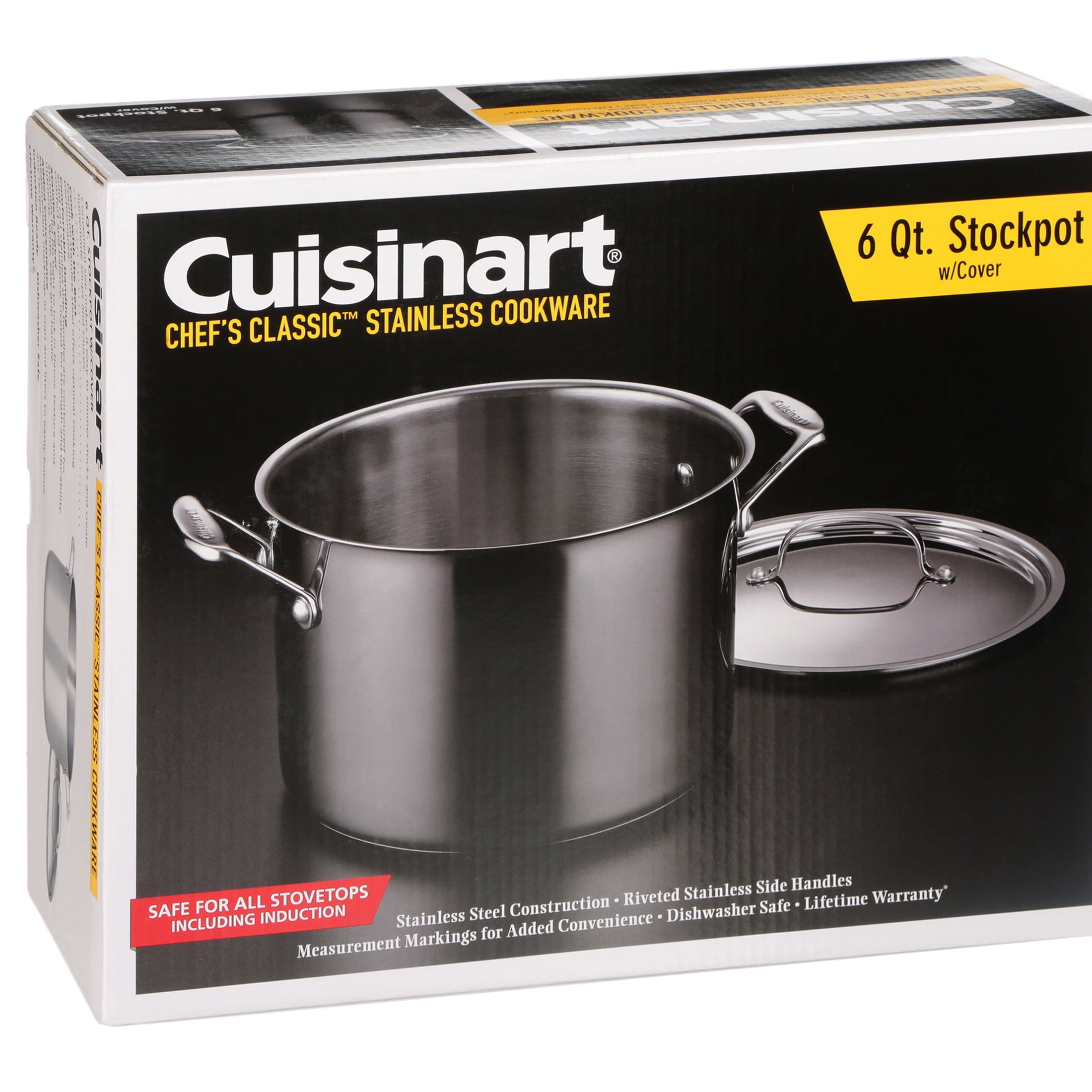 Cuisinart Chef'S Classic Stainless Steel 6 Qt. Sauce Pot W/Cover - Image 7