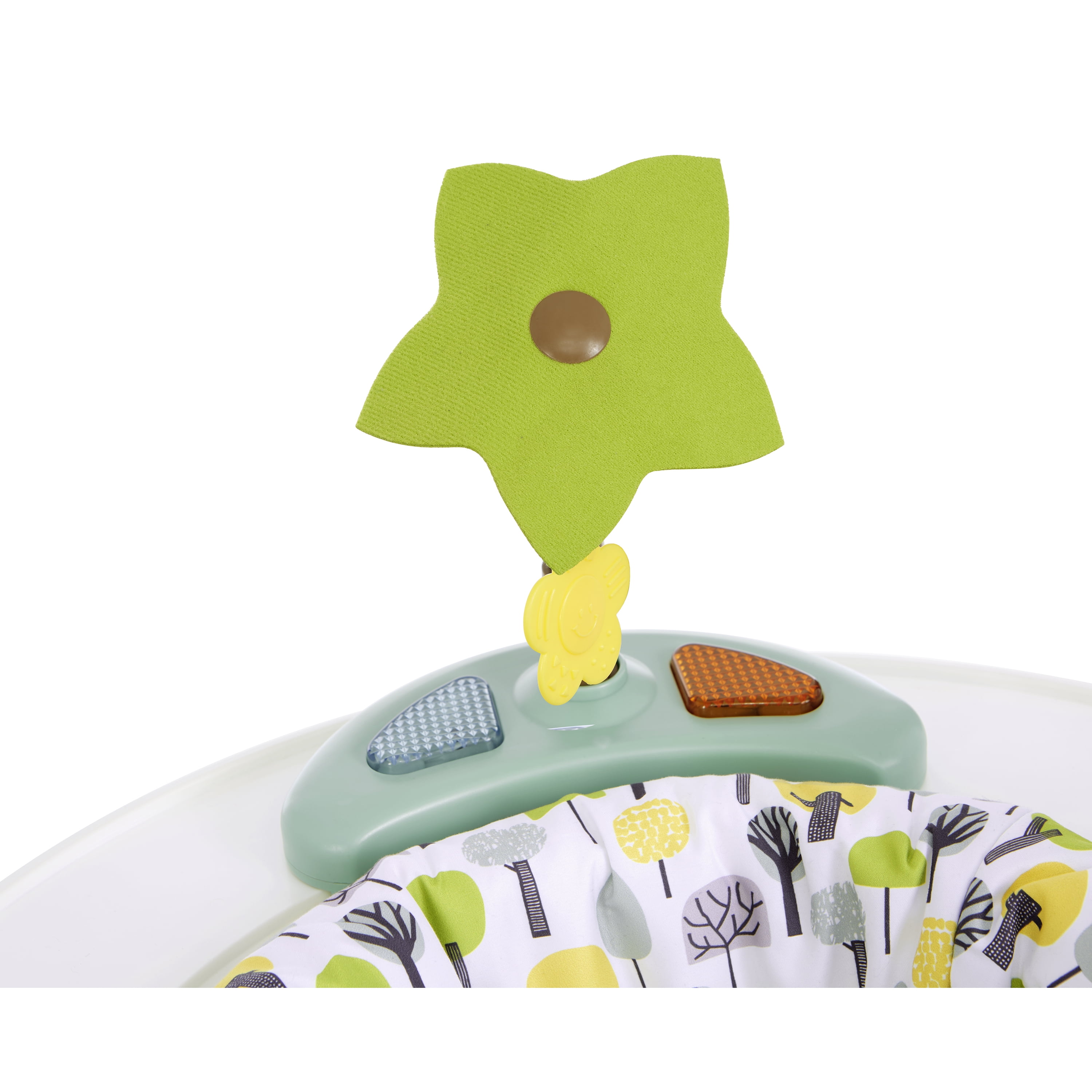 Dream On Me Curio Lightweight & Convertible Sit N Seek Activity Center, Lime - Image 2