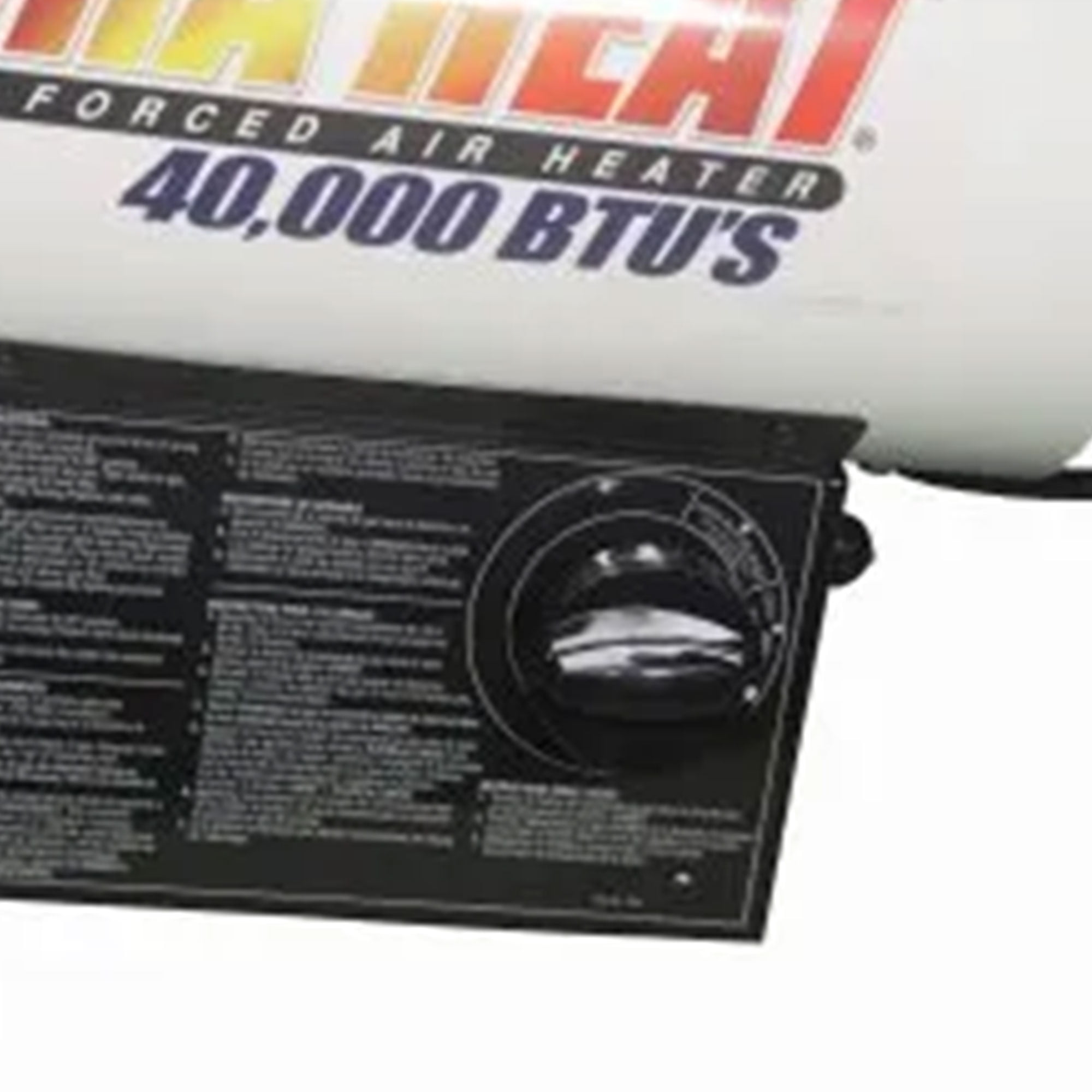 Dura Heat 1,000 Sq Ft Coverage Portable LP Gas Forced Air Heater, White - Image 2