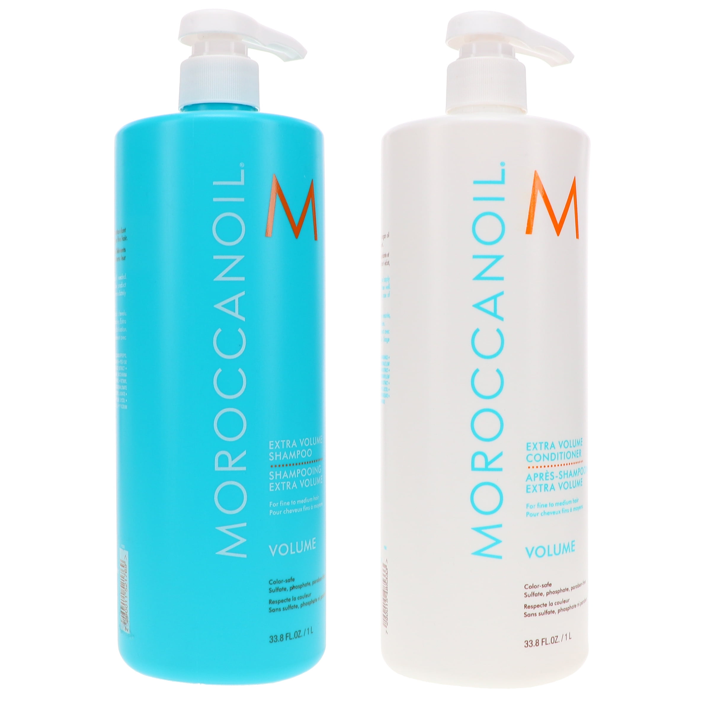 Moroccanoil Extra Volume Shampoo 33.8 oz & Conditioner 33.8 oz Combo Pack - Image 5