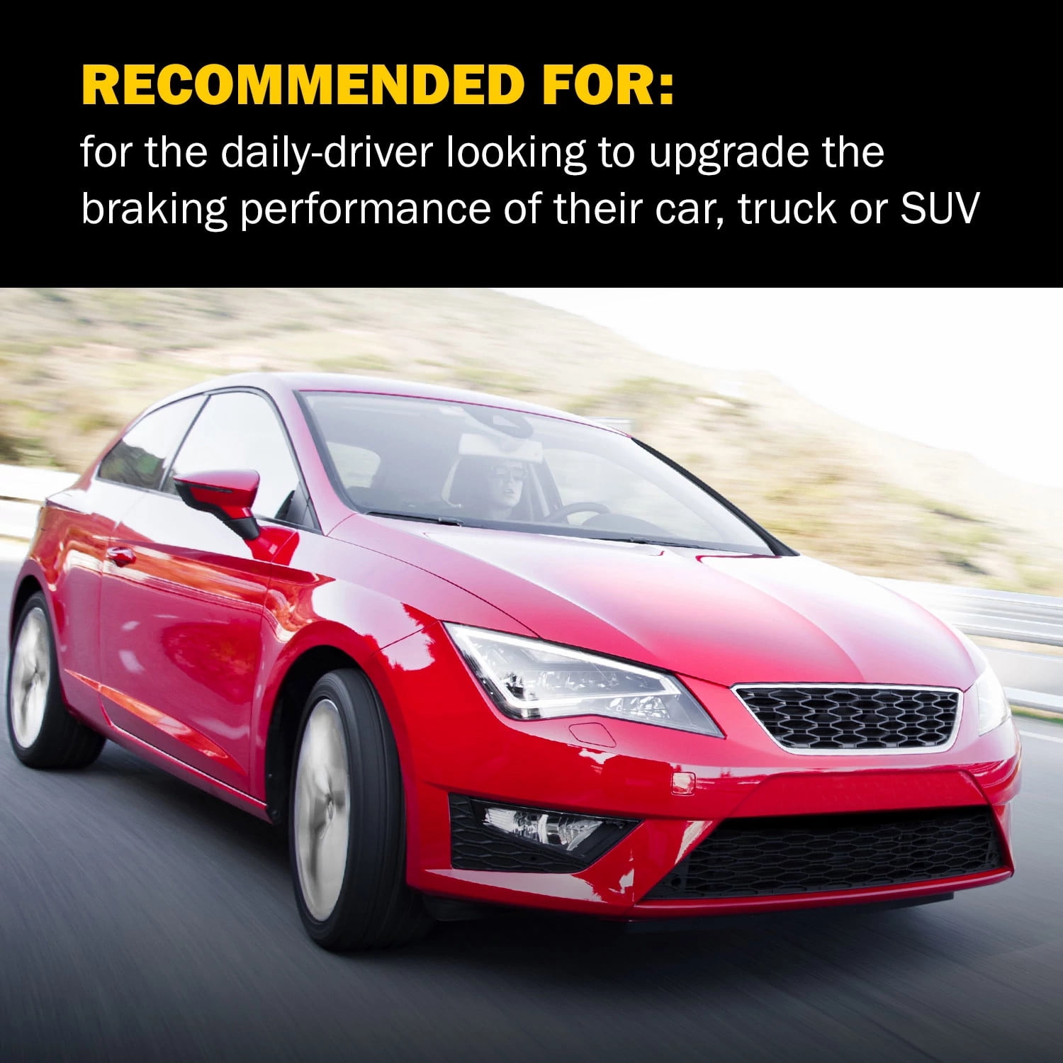 PowerStop Front Z23 Evolution Sport Carbon-Fiber Ceramic Brake Pad and Drilled & Slotted Rotor Kit Fits: TOYOTA Select Models K137 - Image 6