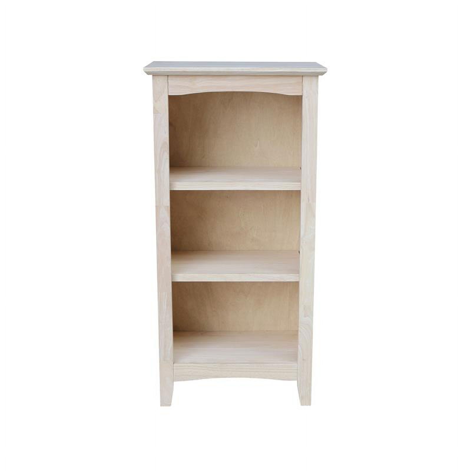 International Concepts Solid Wood Shaker Bookcase, 36 in H - Image 4