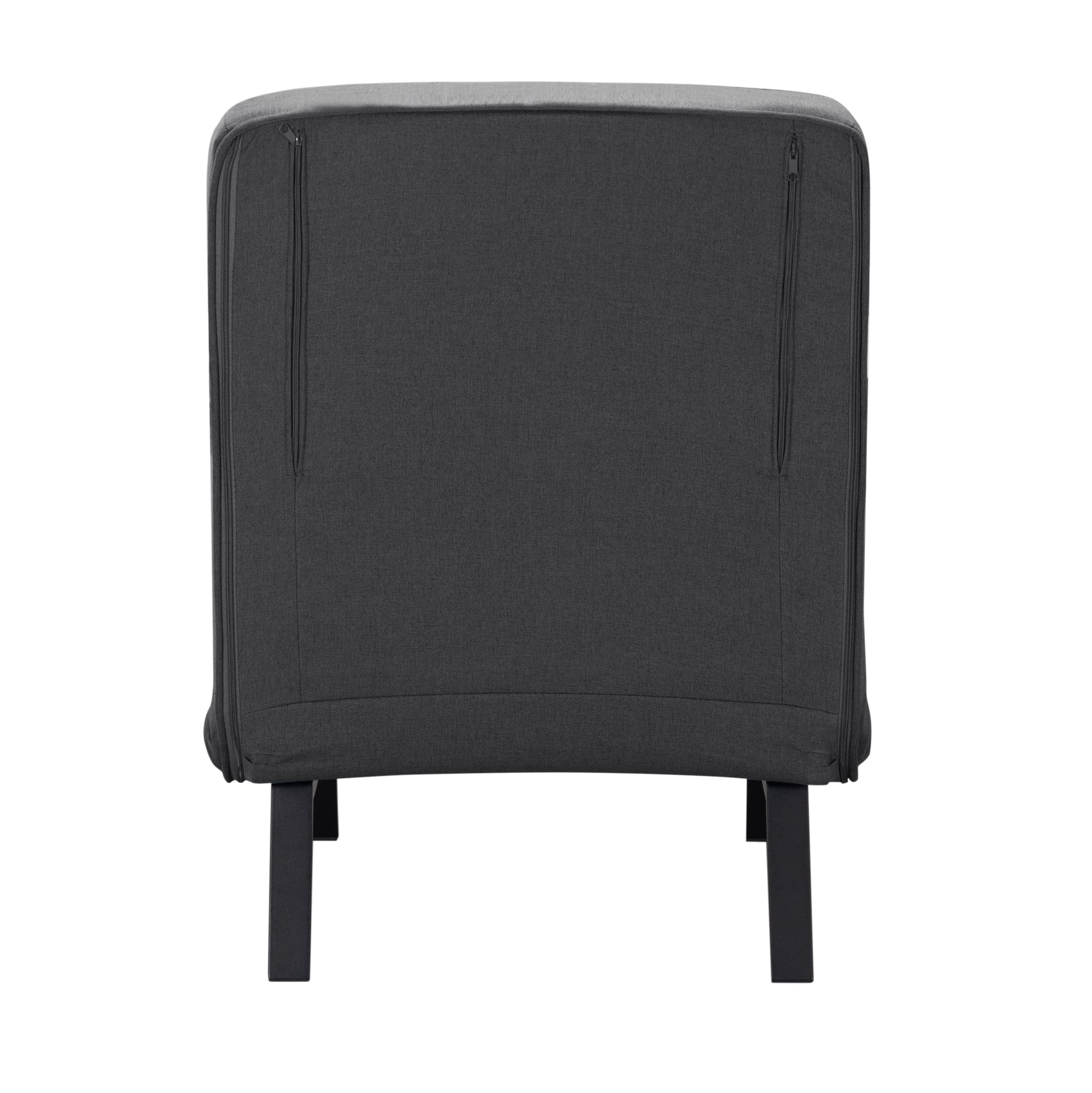 BSHTI 26”Folding Arm Chair Lounge 4-in-1, Convertible Sofa Bed, Modern Sofa Bed,for Small Spaces,Living Room,Guest Room,Office(Dark Gray) - Image 33