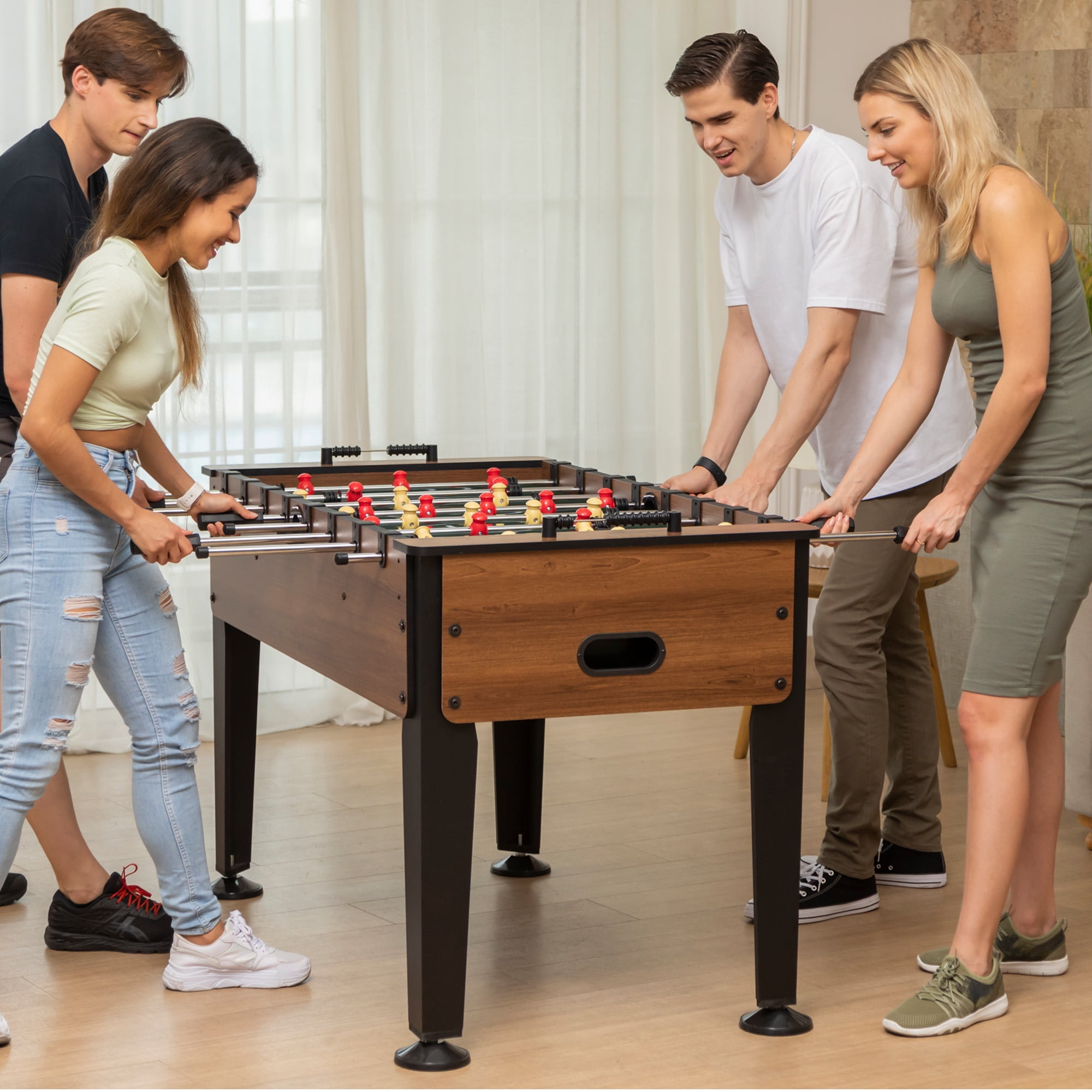 Classic Sport Newcastle Pro 54" Official Size Indoor Foosball Table - Image 3
