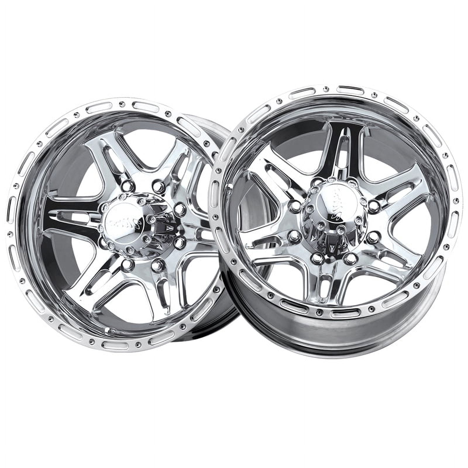 Ultra 208P Badlands 16x8 5x135 +10et Polished Wheel Fits select: 1997-2003 FORD F150, 1997-2002 FORD EXPEDITION - Image 2
