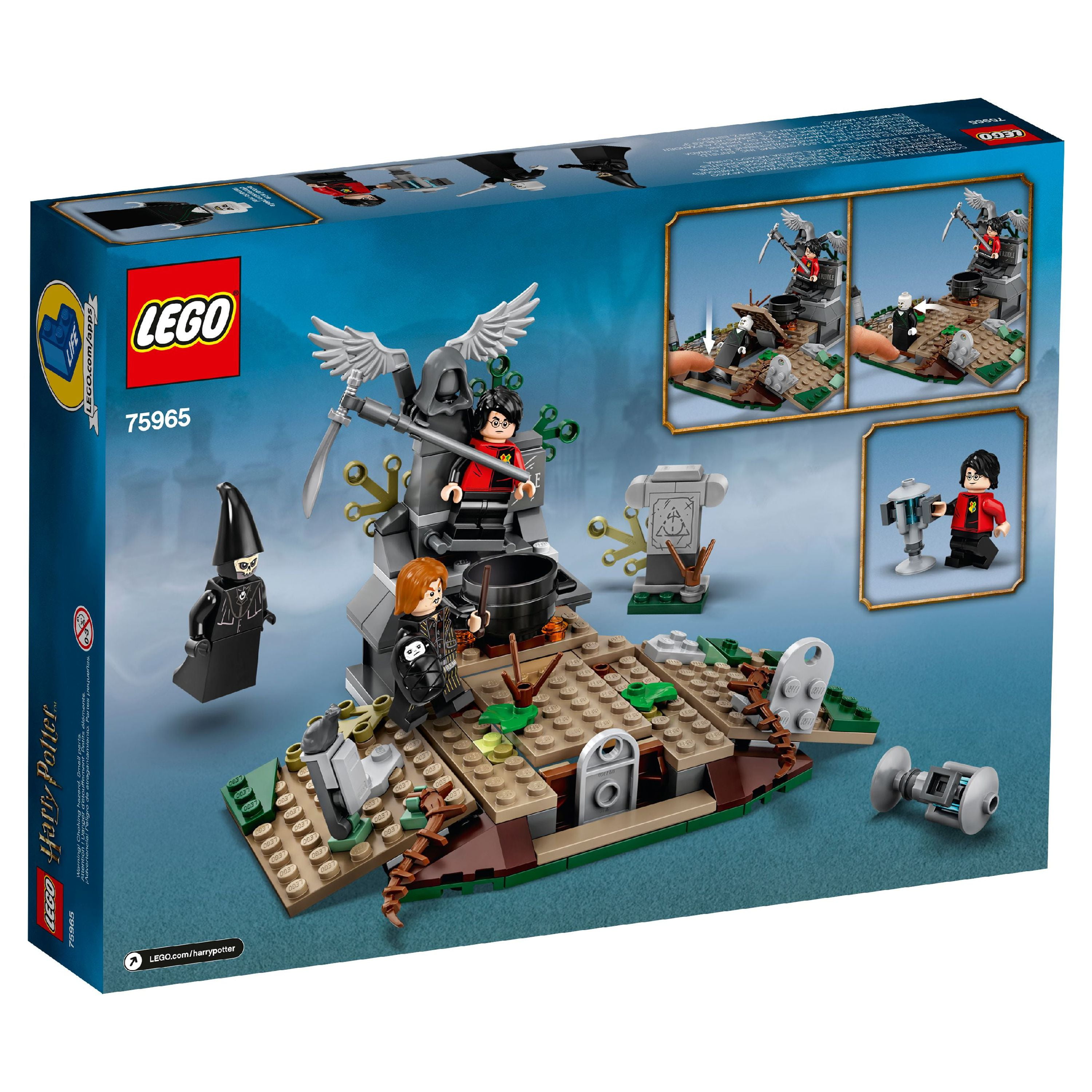 LEGO Harry Potter The Rise of Voldemort 75965 Wizard Battle Action Set (184 Pieces) - Image 3