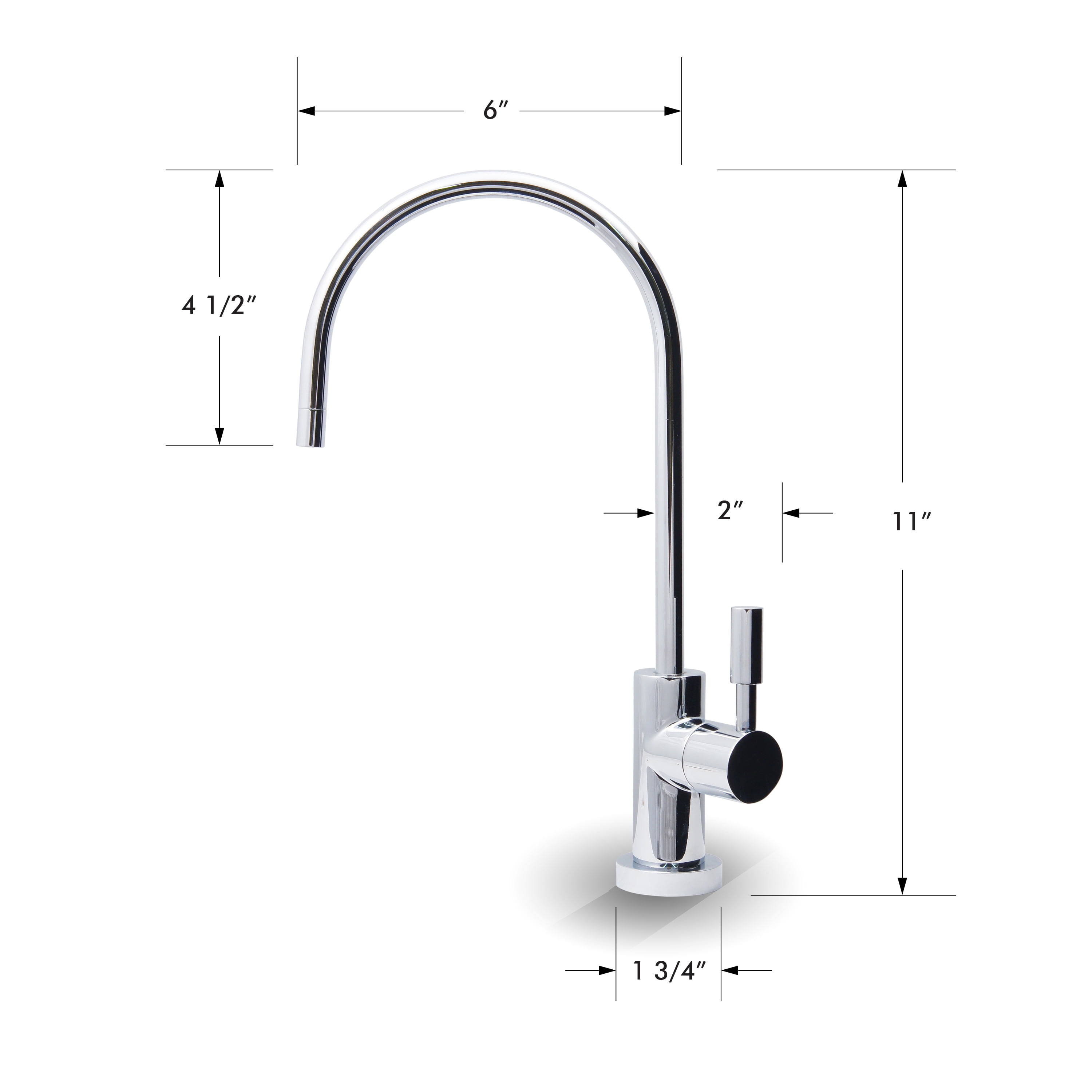 APEC FAUCET-CD-ORB Kitchen Drinking Water Ceramic Disc Luxury Designer Faucet, Non-Air Gap & Lead Free, Matte Bronze - Image 2