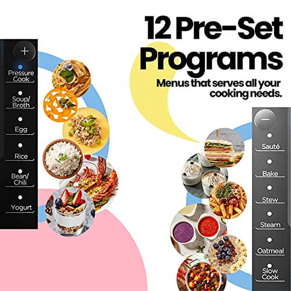 COMFEE' 6 Quart Stainless Steel Pressure Cooker - Image 7