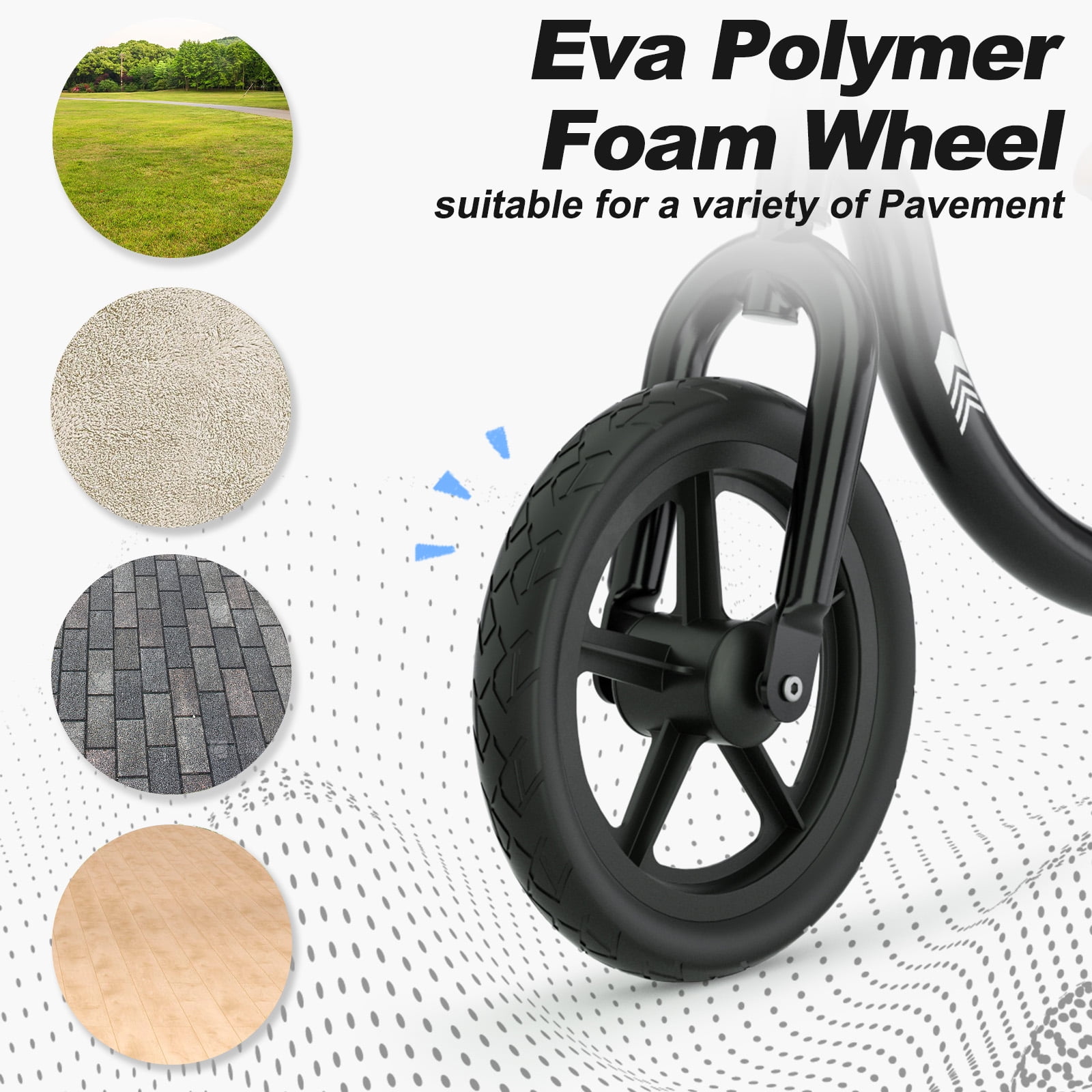 KORIMEFA Toddler Balance Bike - Lightweight Kids Toy Bike for 2, 3, 4, and 5 Year Old Boys Girls - No Pedal Training Bicycle with Adjustable Handlebar and Seat, Black - Image 3