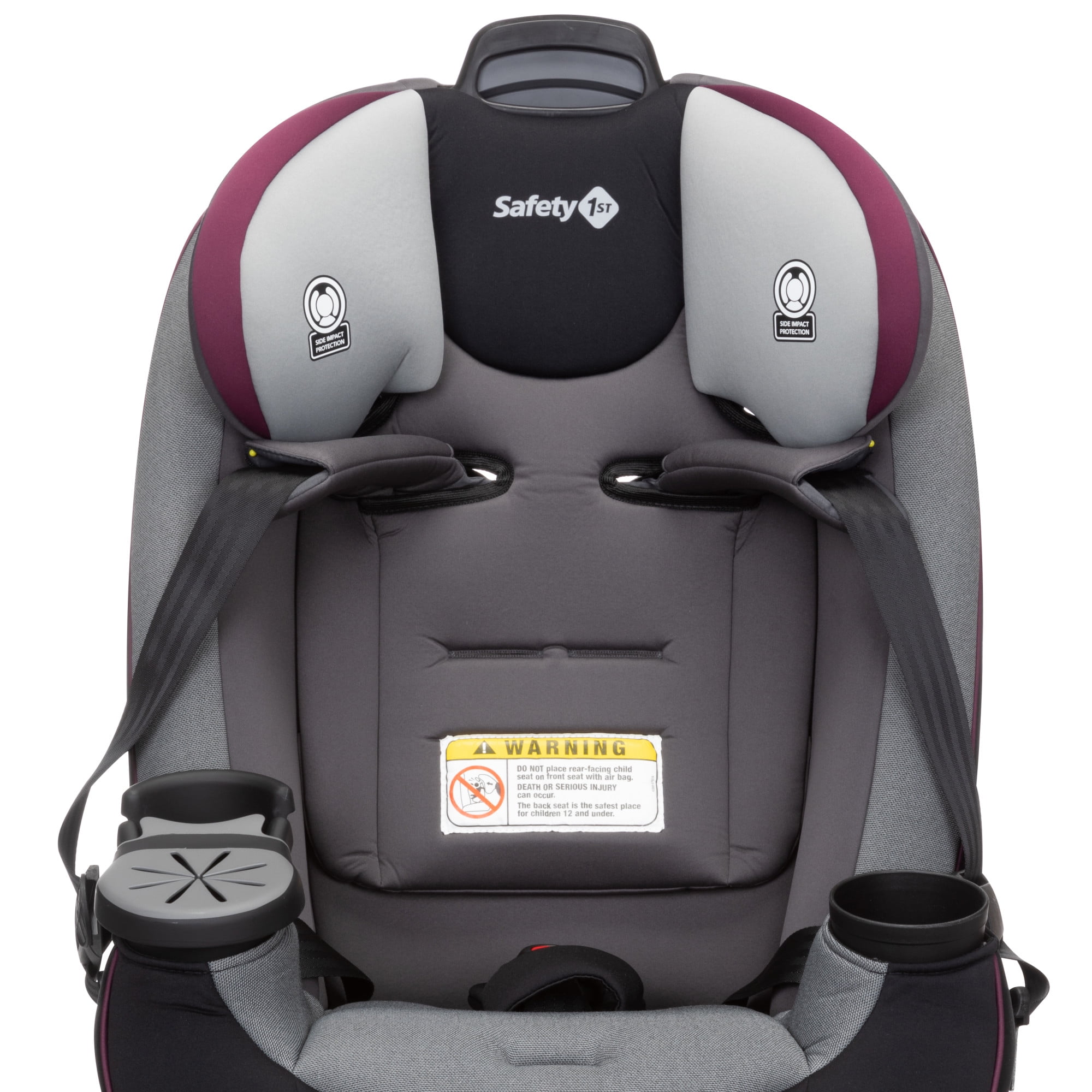Safety 1ˢᵗ Grow and Go™ Extend 'n Ride LX All-in-One Convertible Car Seat, Winehouse, Infant & Toddler, Unisex - Image 42