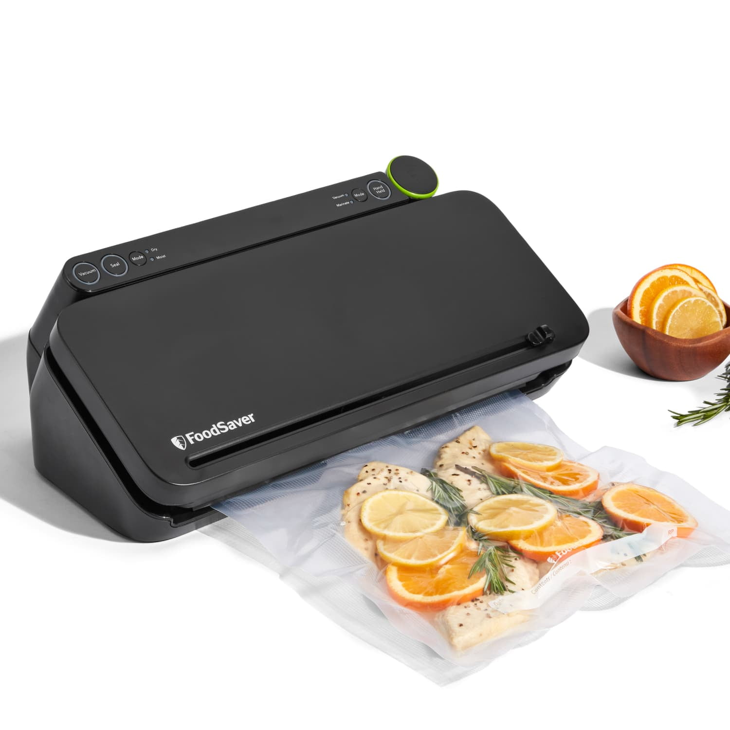FoodSaver 2-in-1 Vacuum Sealer Machine Starter Kit with (60) Pre-Cut Bags, Professional Food Sealer With Built-In Handheld, Heavy Duty Construction, Complete Starter System for Bulk Food Storage & Freezer Meals - Image 12