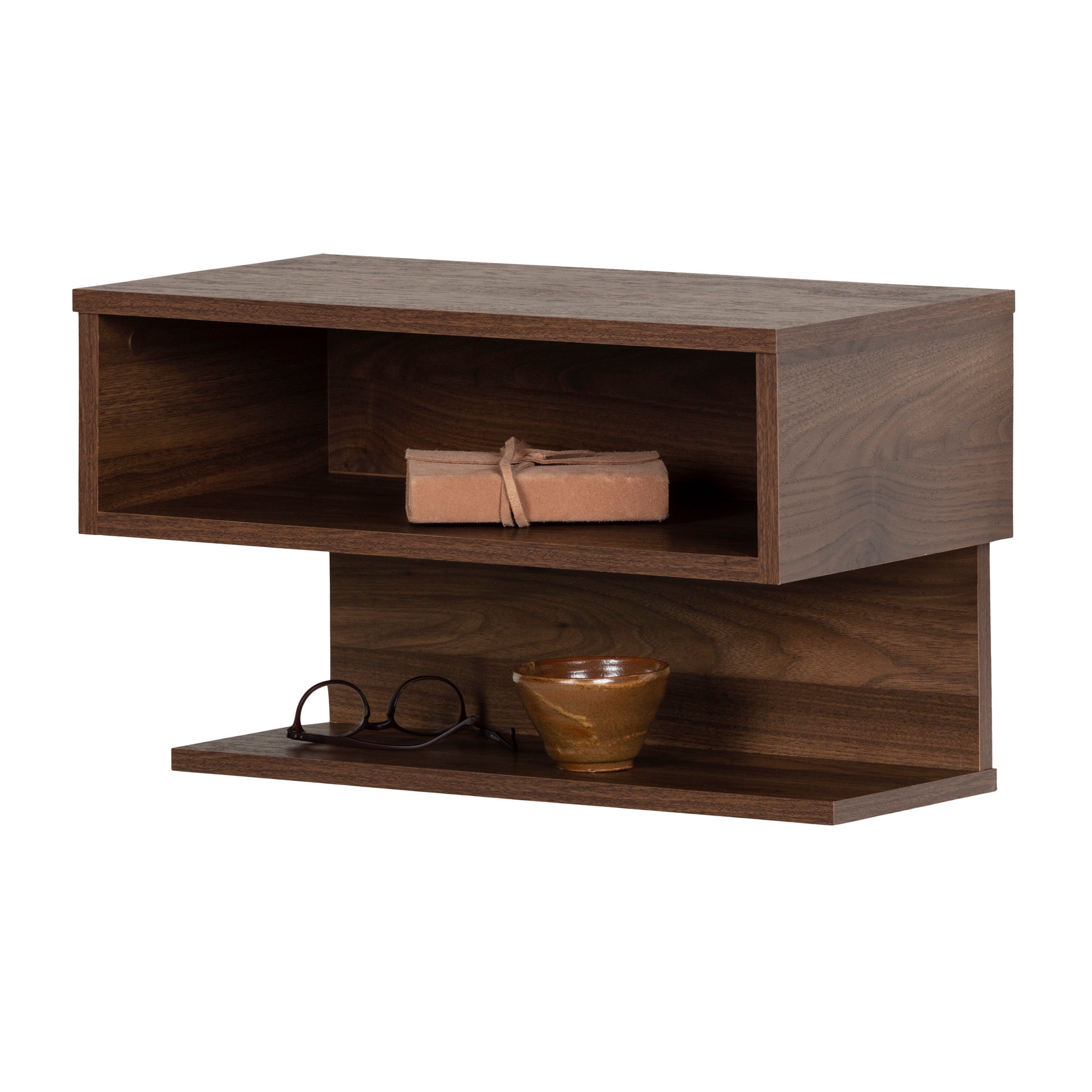 South Shore 10 x 28.75 inches Natural Floating Shelf - Image 4