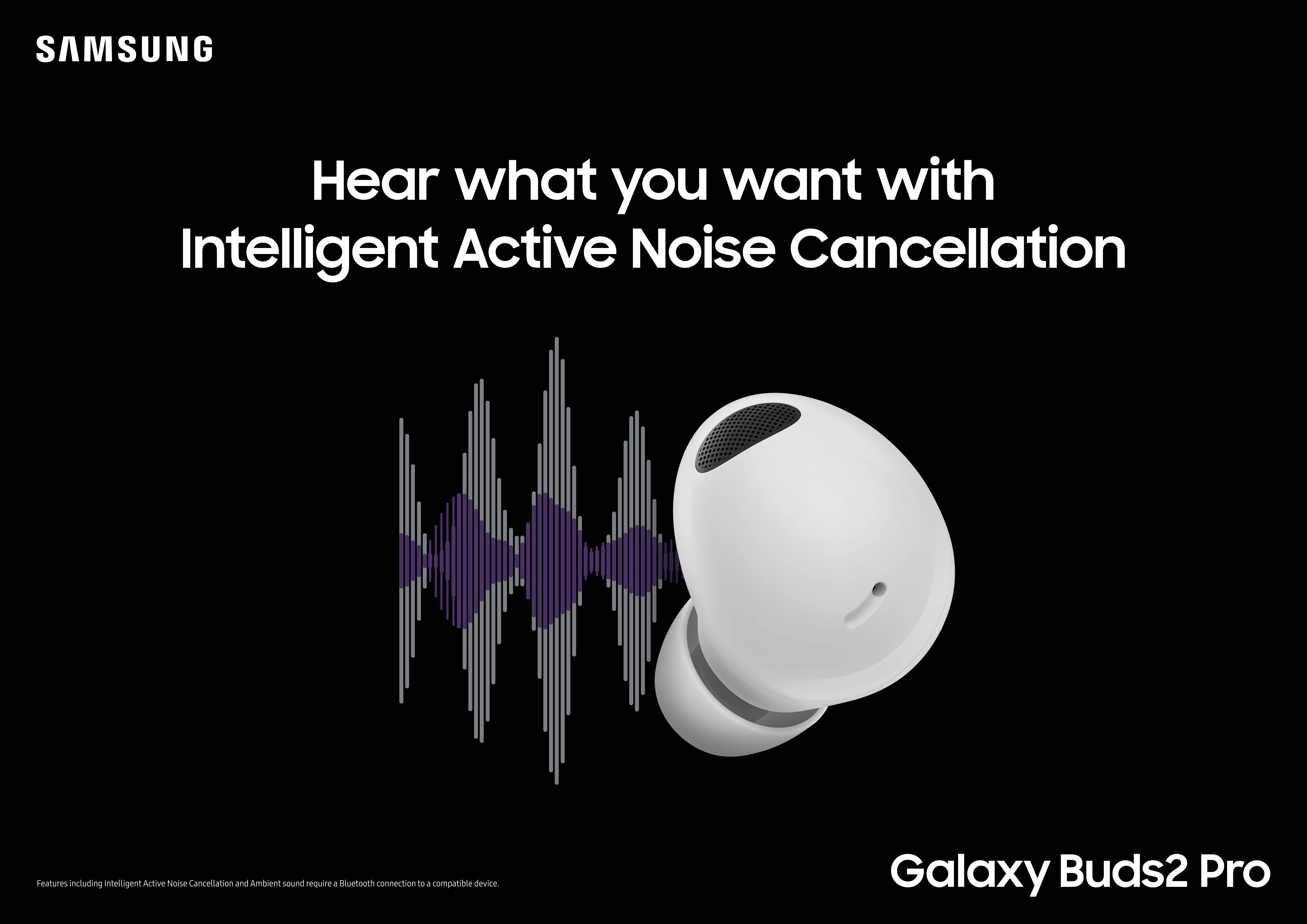 Samsung Galaxy Buds2 Pro Bluetooth Earbuds, True Wireless with Charging Case, Graphite - Image 3