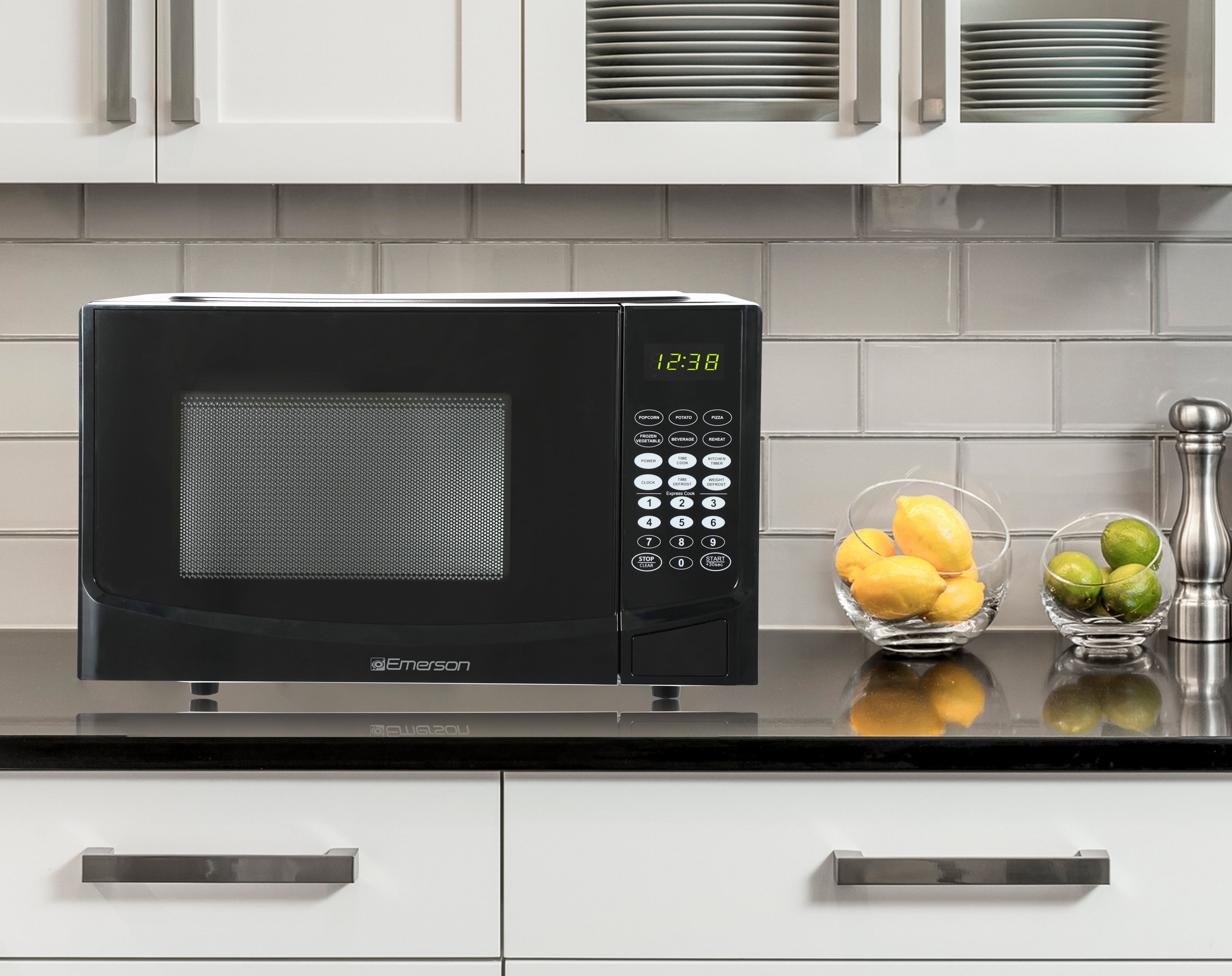 Emerson 0.9 Cu Ft 900 Watt, Touch Control Microwave Oven, Black - MW9255B - Image 11
